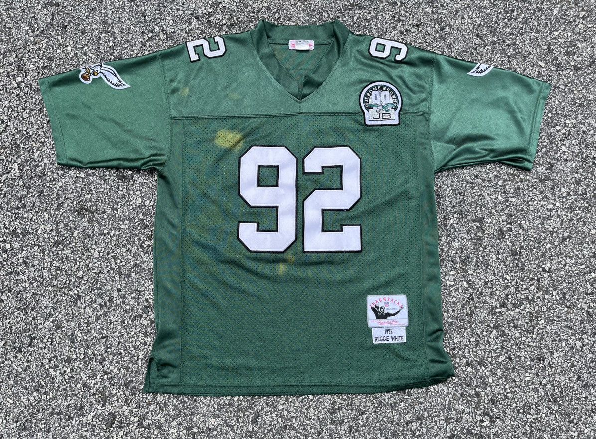 Mitchell & Ness × Vintage Reggie White Eagle Vintage Baggy Jersey Size US L / EU 52-54 / 3 - 1 Thumbnail