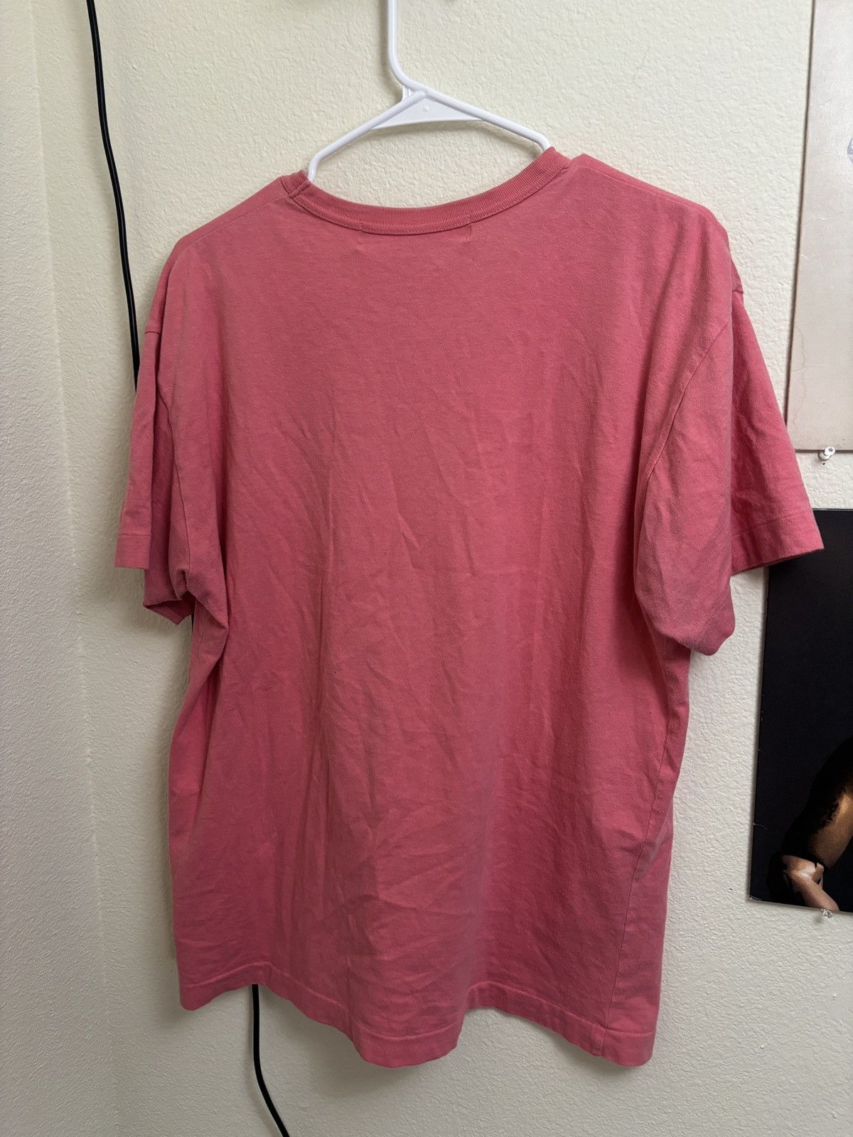 Comme des Garcons PLAY SIZE WOMENS XL (fits mens M) Pink CDG heart tee Size US M / EU 48-50 / 2 - 2 Thumbnail