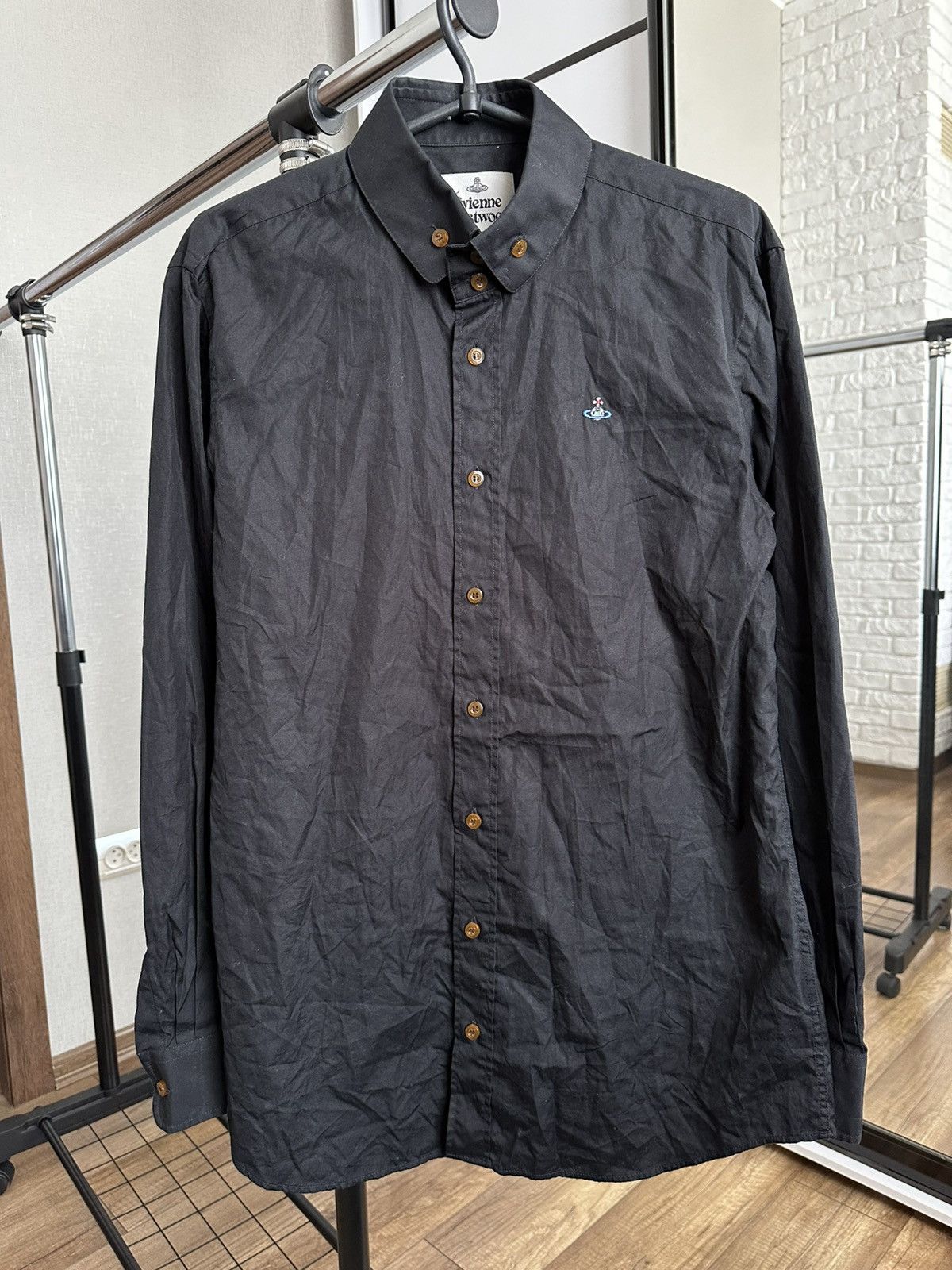 Vivienne Westwood Vivienne Westwood Shirt Button Up Long Sleeve Size US M / EU 48-50 / 2 - 3 Thumbnail