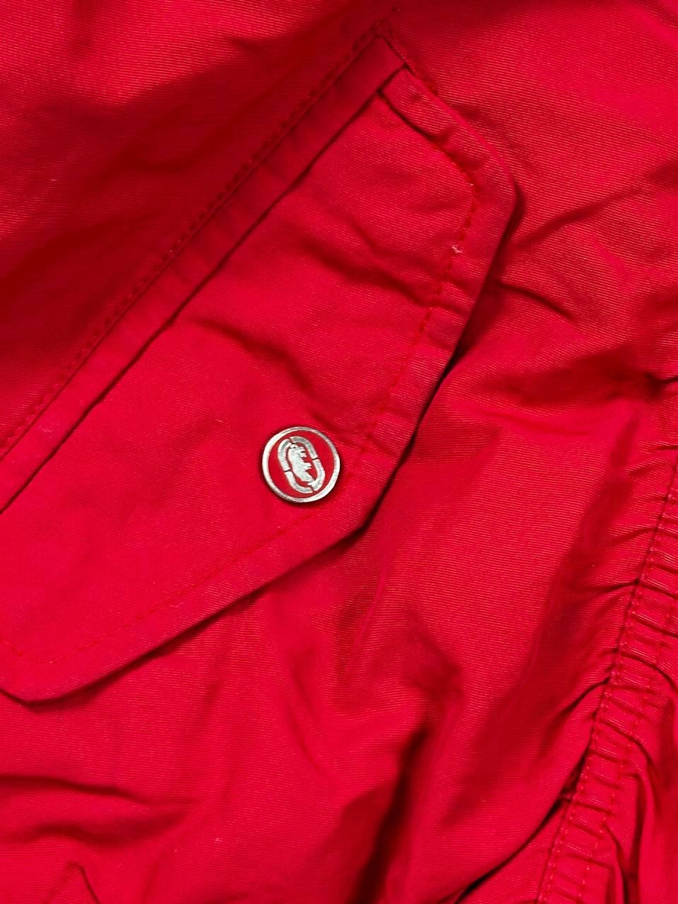 Ecko Unltd. × Southpole Crazy Thick Ecko Unltd Red Fur Y2K Rap SK8 Bomber Jacket Size US XL / EU 56 / 4 - 9 Thumbnail