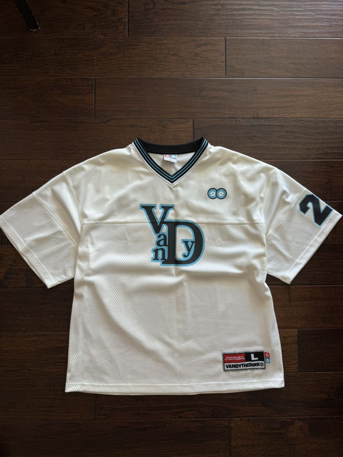 Vandy The Pink Vandy the Pink Mesh Jersey Size US L / EU 52-54 / 3 - 1 Thumbnail