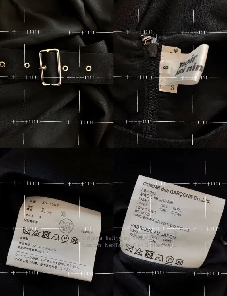 Comme des Garcons Comme Des Garcons Lace-Up Hollow-Out Suspender Dress Size S / US 4 / IT 40 - 9 Thumbnail