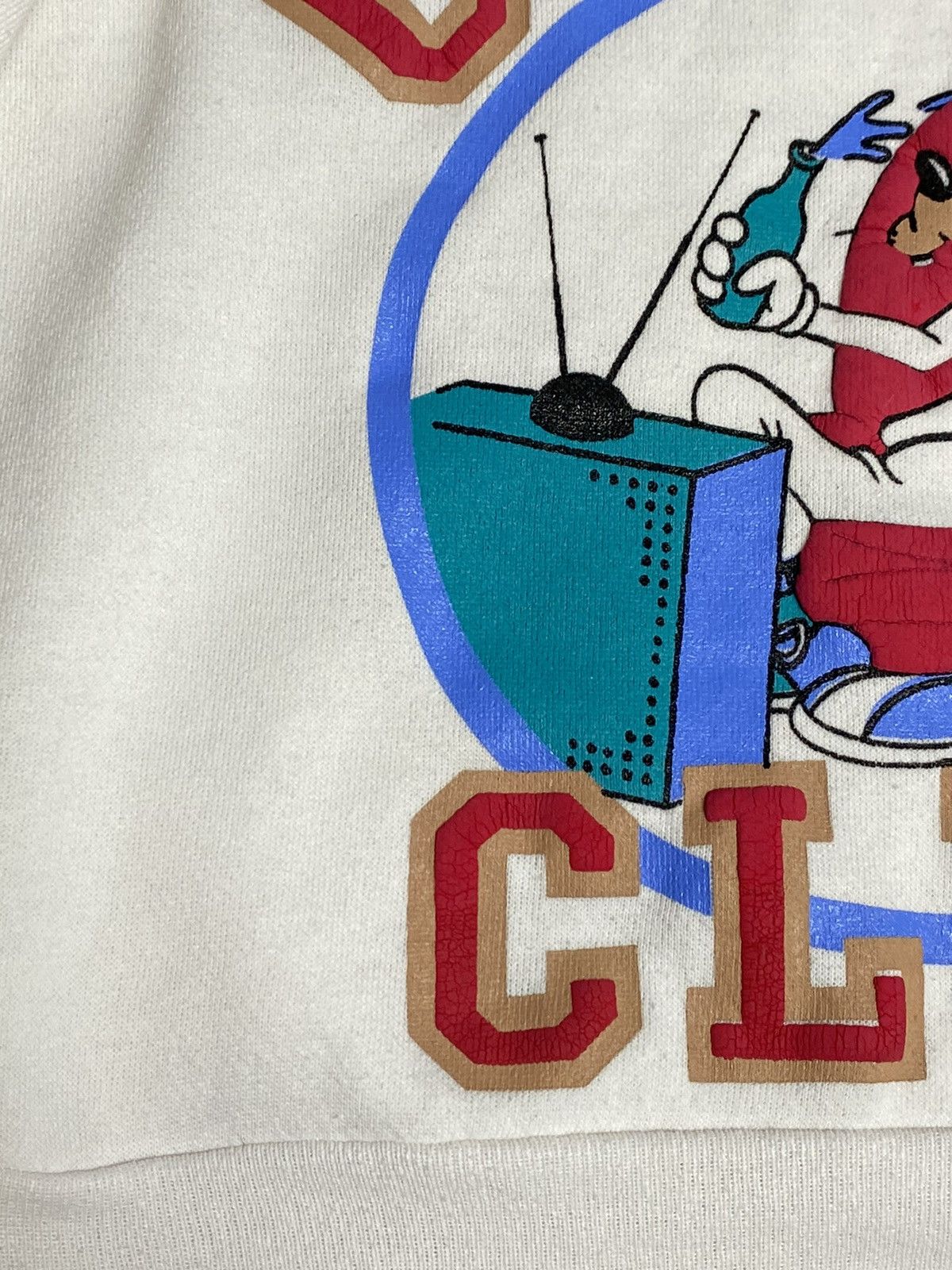 Disney 80s Disney Goofy Couch Club Collared Women Sweatshirt USA L Size L / US 10 / IT 46 - 6 Thumbnail
