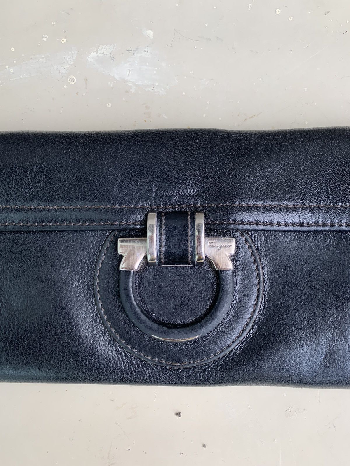 Salvatore Ferragamo Gancini Leather Wallet Size ONE SIZE - 4 Thumbnail