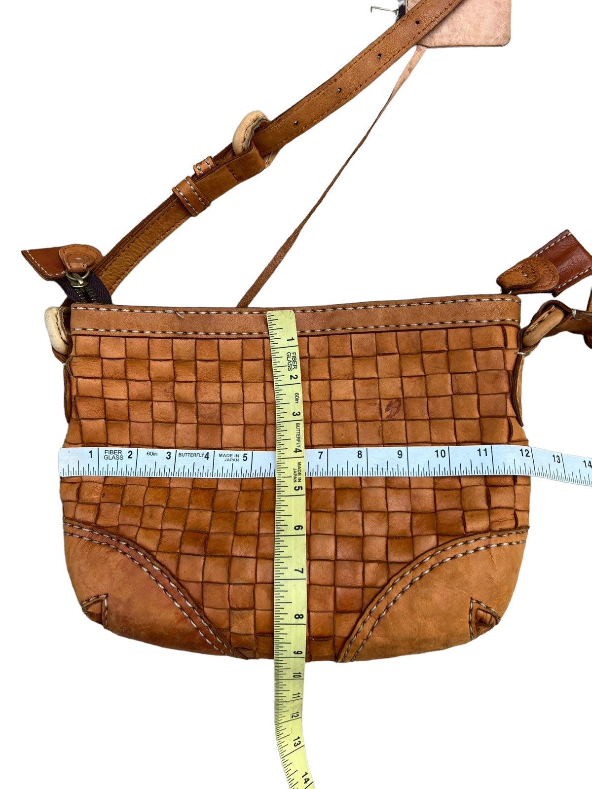 Leather Robita Japan Patina Woven Leather Bag Size ONE SIZE - 17 Thumbnail