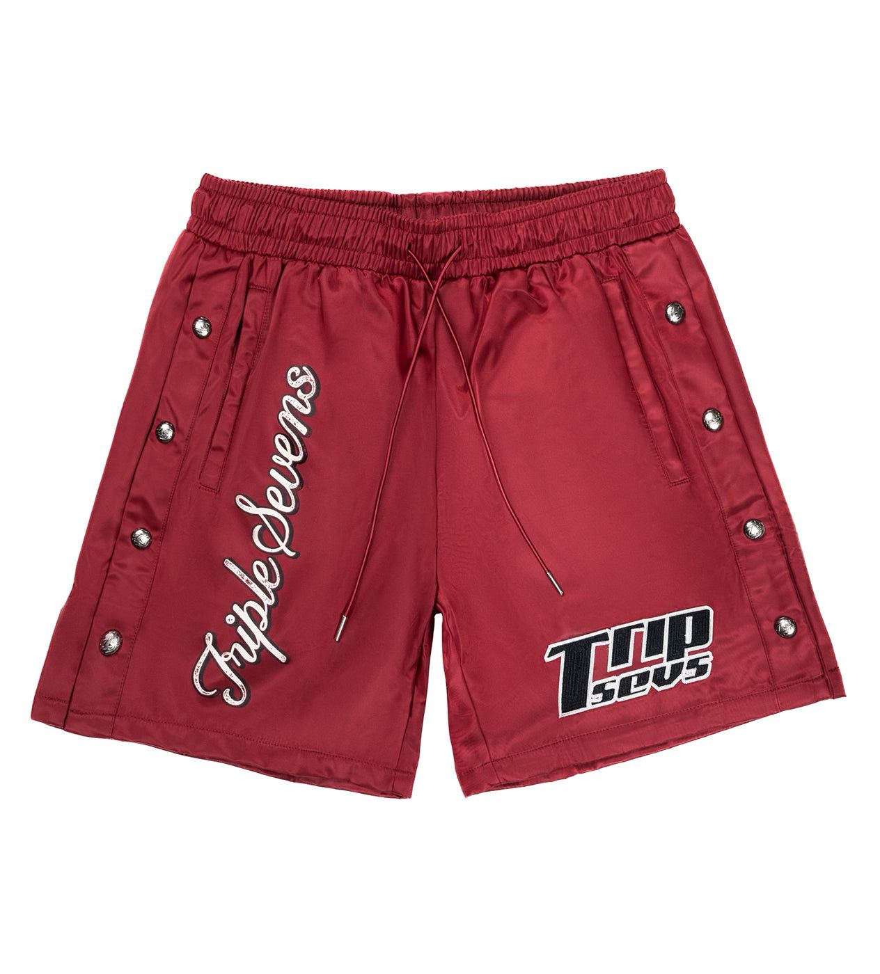 Nylon Shorts Red