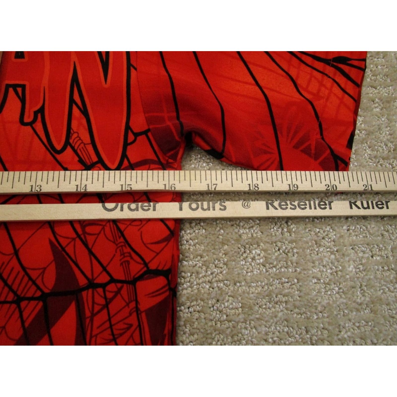 Vintage VINTAGE Spider-Man Shirt Men S Red All Over Print AOP Y2K Short Sleeve Brand: Spiderman Size US S / EU 44-46 / 1 - 5 Thumbnail
