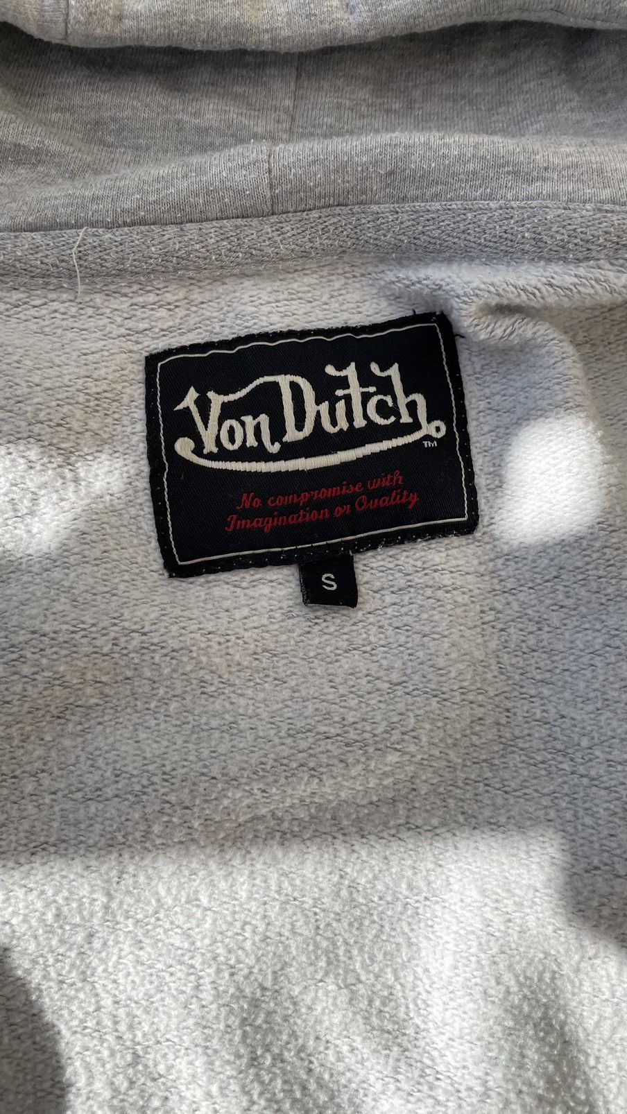 Von Dutch Y2K Hype Von Dutch Big Logo On Sleeve Full Zip Hoodie Size US S / EU 44-46 / 1 - 7 Thumbnail