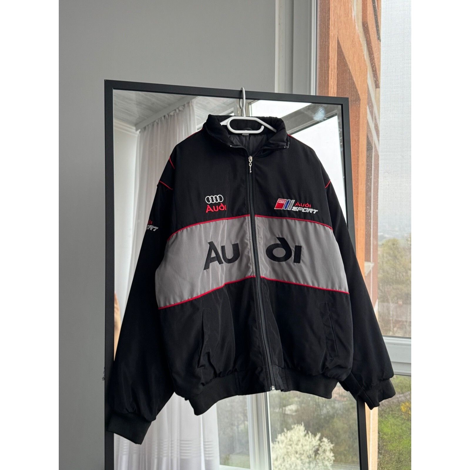 Audi VTG Audi Sport Racing Nylon Bomber Jacket Size US M / EU 48-50 / 2 - 2 Thumbnail