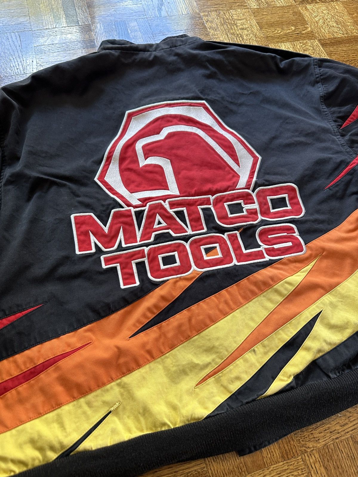 Vintage Vintage Y2K Matco Tools Racing Embroidered Jacket Coat Size US XL / EU 56 / 4 - 4 Thumbnail