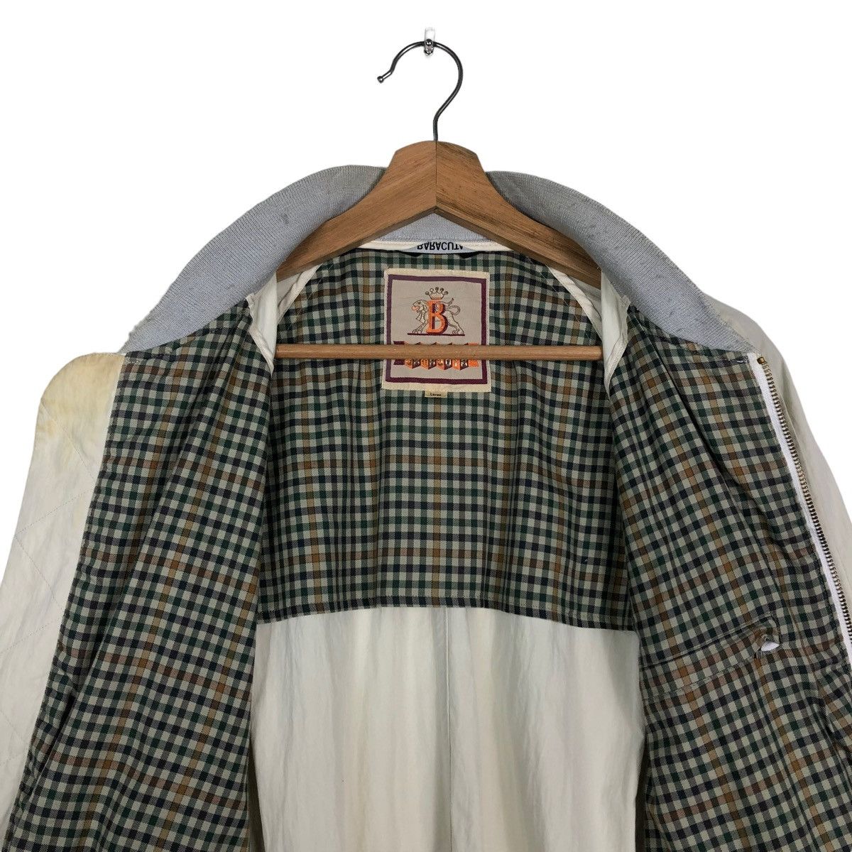 Baracuta 🔥90’s Vintage Bomber Jacket Baracuta Tartan Design Lining Size US L / EU 52-54 / 3 - 11 Thumbnail
