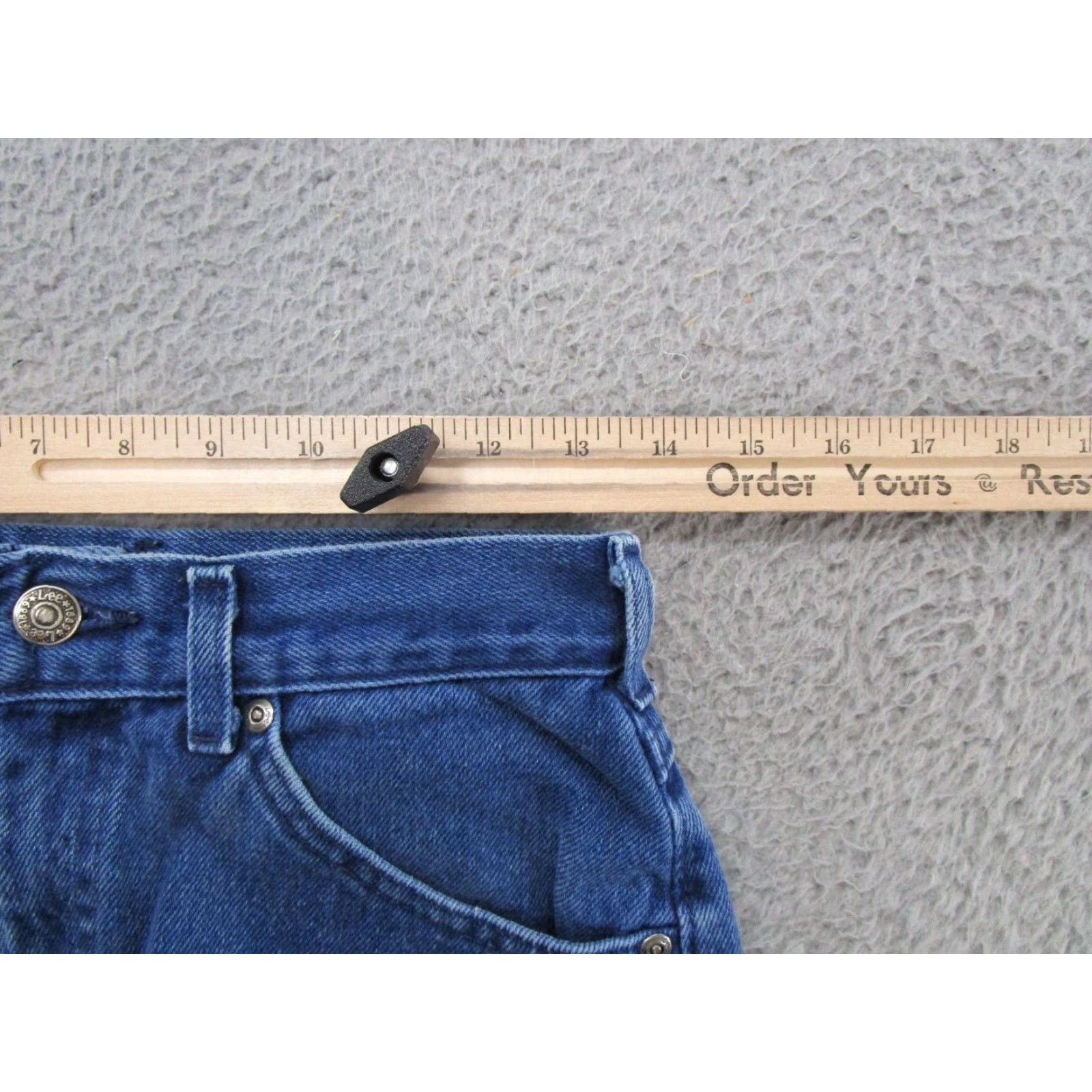 Lee VINTAGE 90's Lee Women's High Rise Mom Blue Denim Jeans Size 8 Med USA Made Size 30" / US 8 / IT 44 - 5 Thumbnail