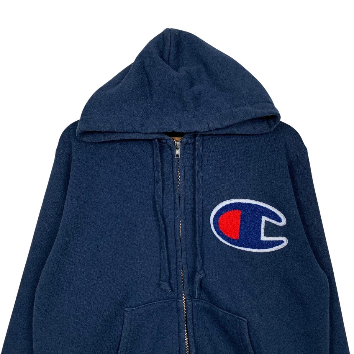 Champion CHAMPION Big Logo Zipper Hoodies Sweatshirt #1791-C79 Size US M / EU 48-50 / 2 - 2 Thumbnail