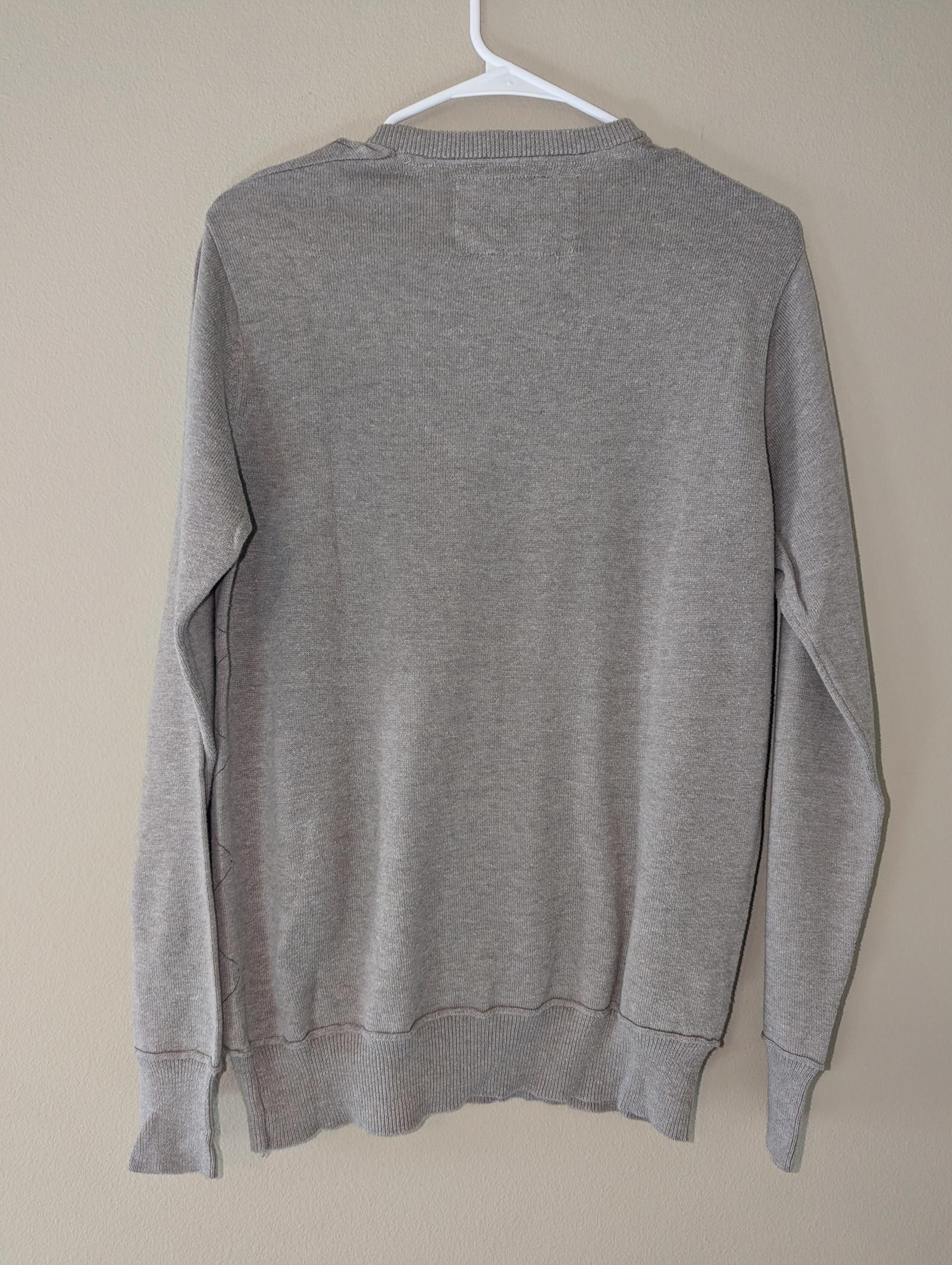 Quicksilver Vintage Quicksilver Sweater Gray Patterned Crewneck Small Size US S / EU 44-46 / 1 - 7 Thumbnail