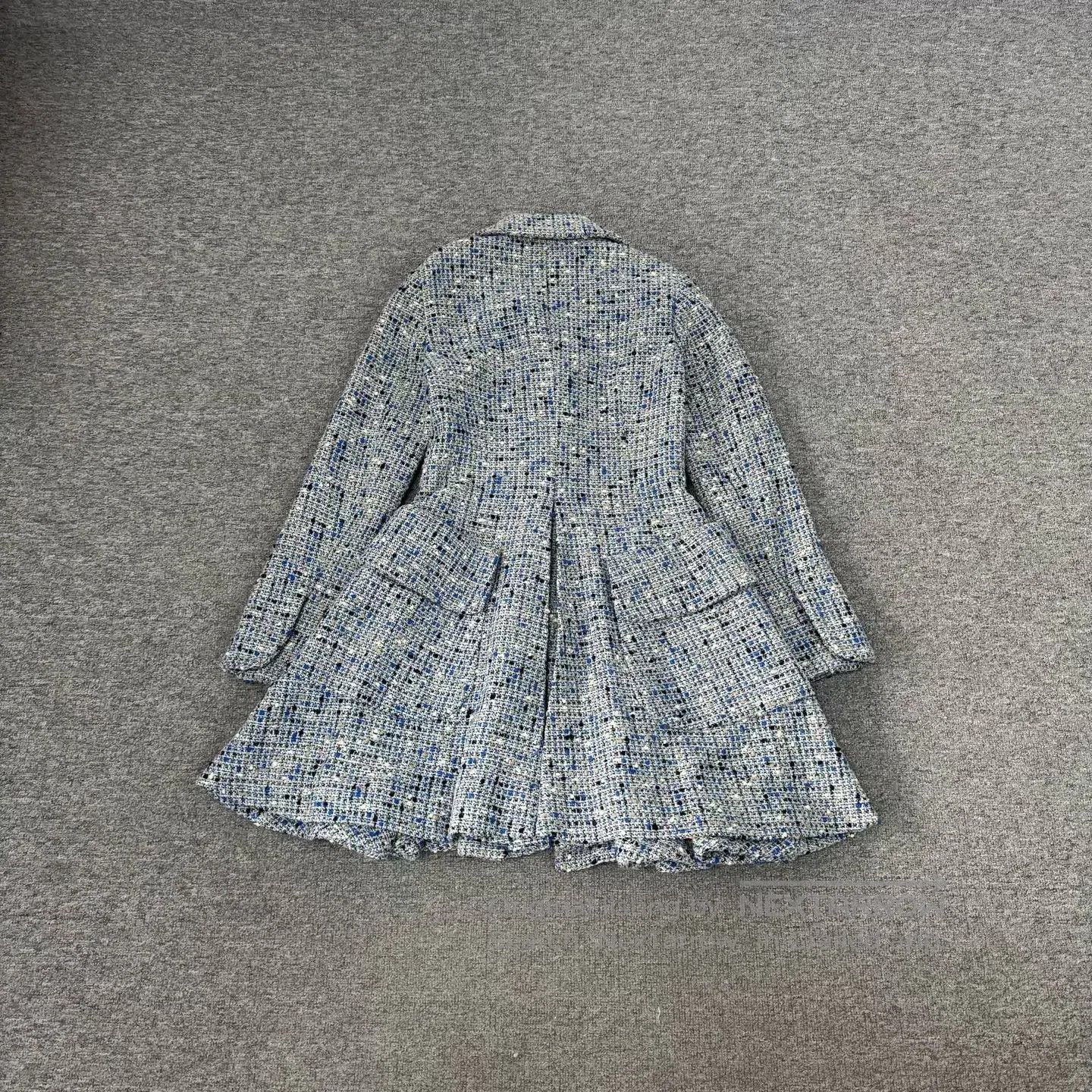 Dior Dior Blue, coarse woolen knit coat| Size S / US 4 / IT 40 - 2 Thumbnail