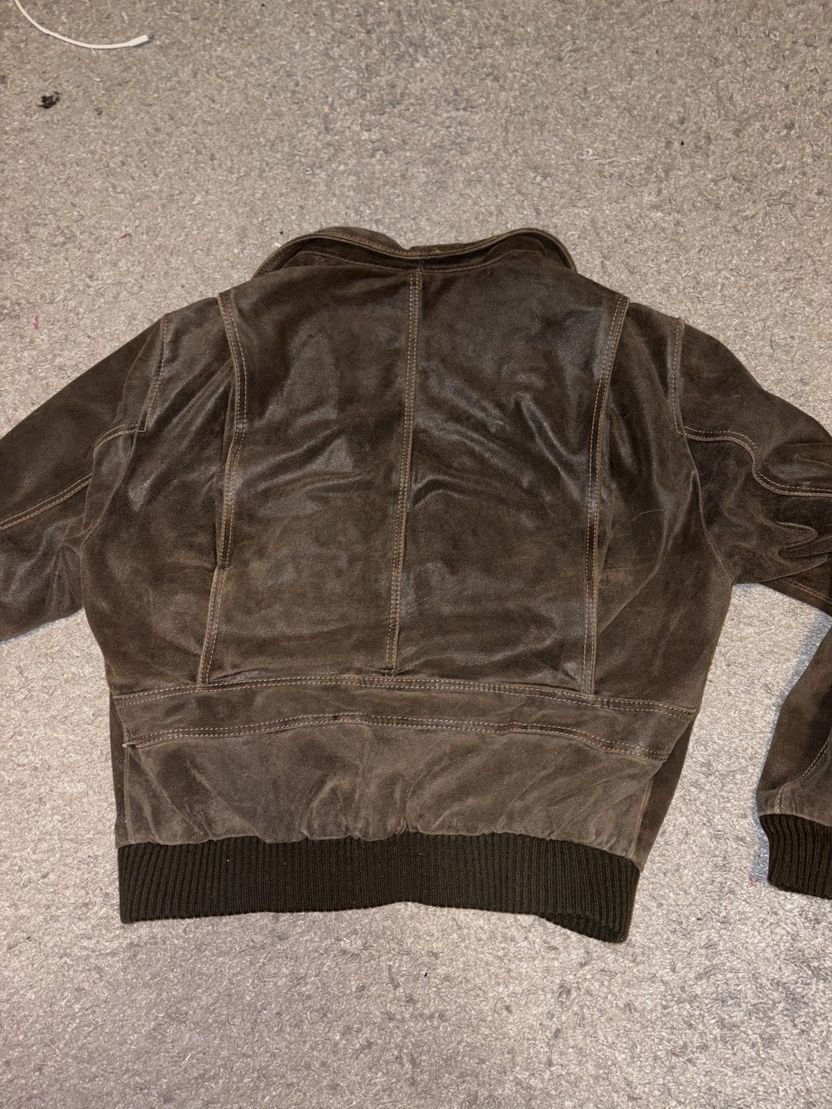 Other pilot Lether bomber Jacket military type Size US M / EU 48-50 / 2 - 9 Thumbnail