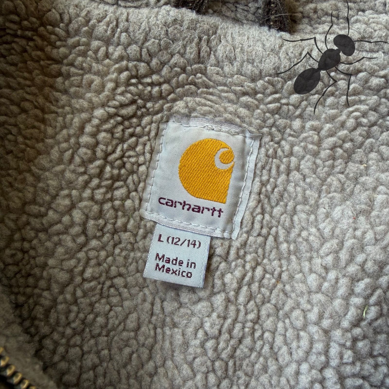 Carhartt × Vintage Carhartt WOMENS WV001 DKB brown work wear vest Size US L / EU 52-54 / 3 - 5 Thumbnail