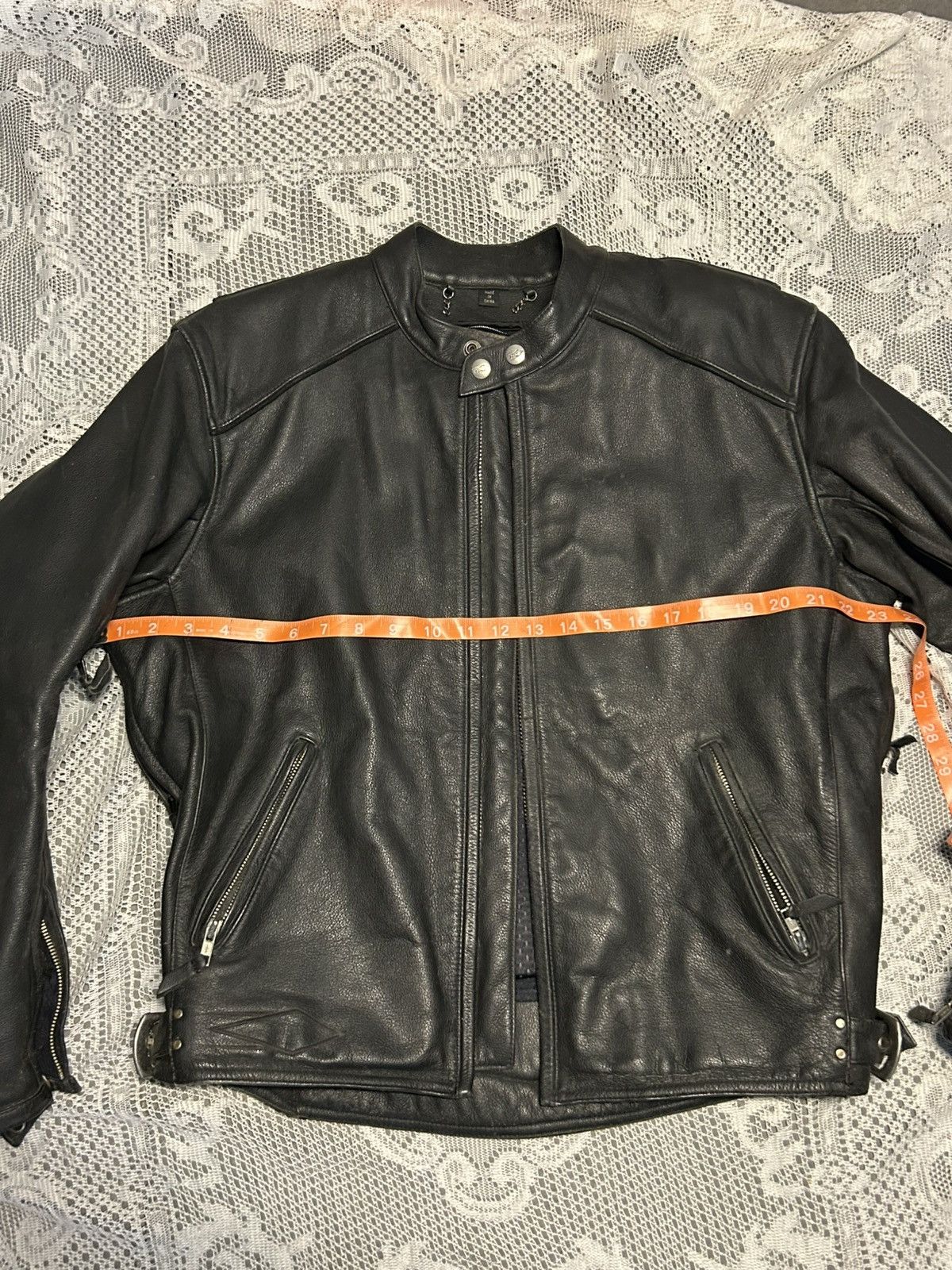 Harley Davidson vintage 80s-2000s Harley Davidson leather jacket Size US L / EU 52-54 / 3 - 8 Thumbnail