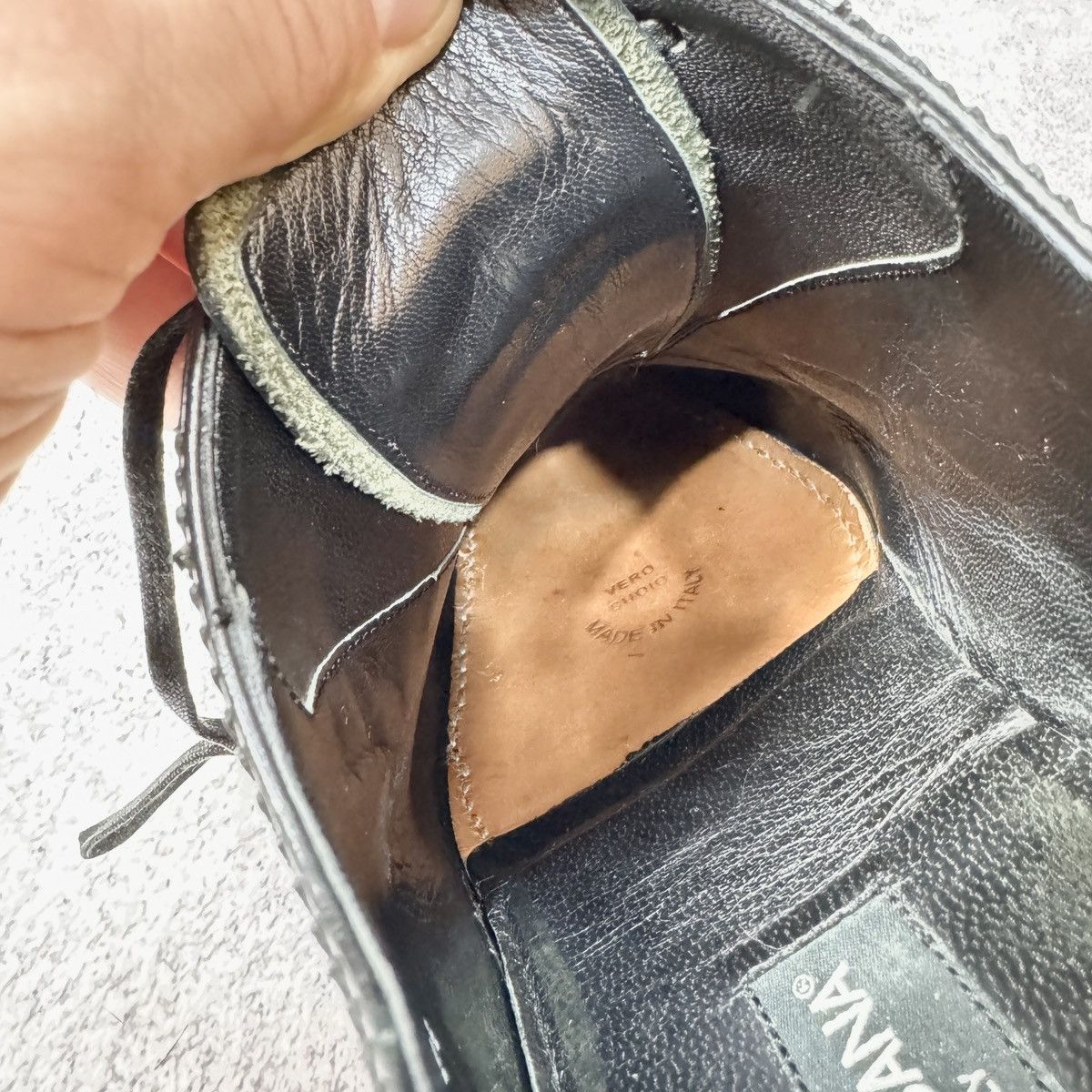 Dolce & Gabbana × Handmade D&G Mens Black Oxfords Brogues US9.5 UK8.5 EU42.5 27.5cm Size US 9.5 / EU 42-43 - 17 Thumbnail
