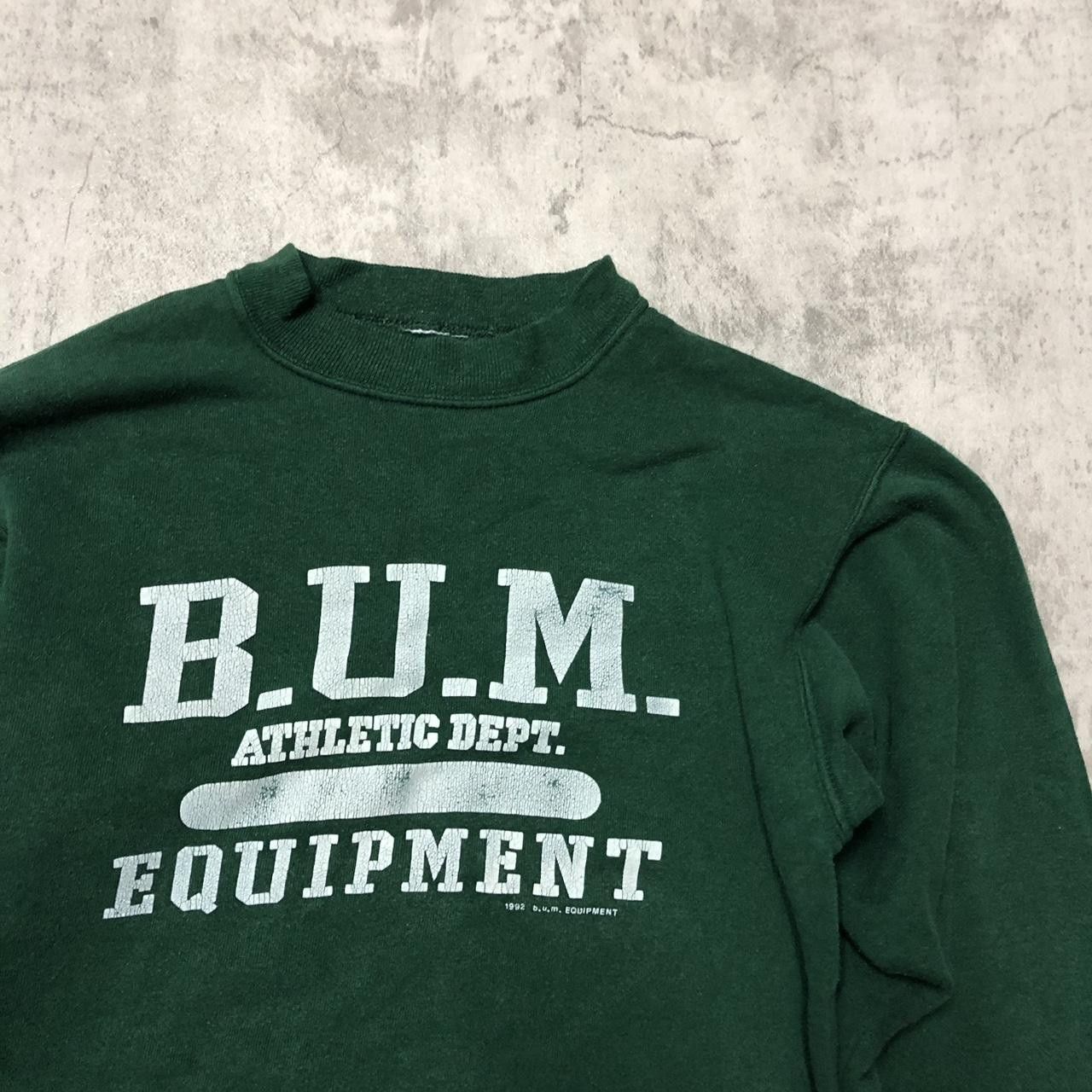 Other Green and white vintage 80s B.U.M. Equipment crewneck Size US M / EU 48-50 / 2 - 2 Thumbnail