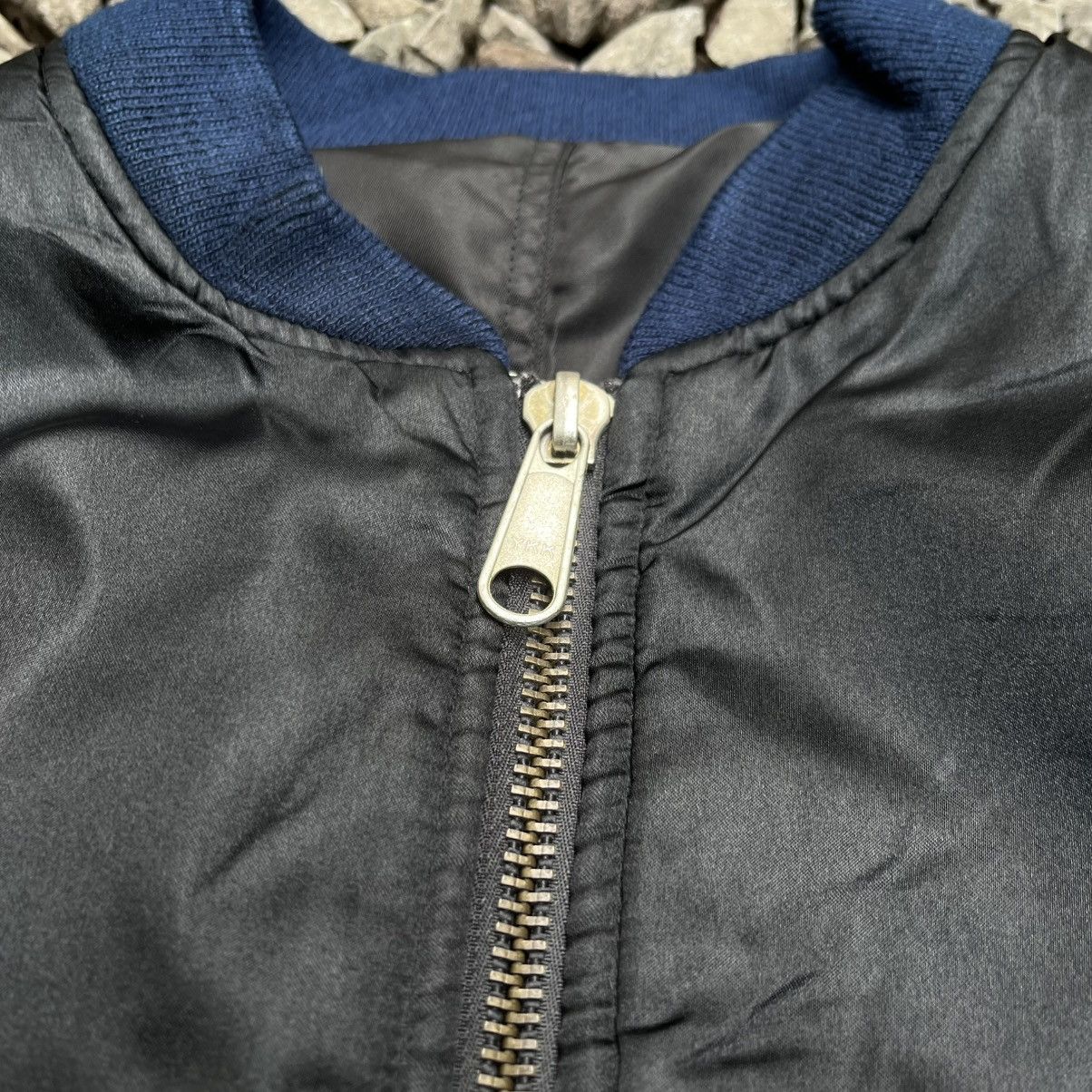 Japanese Brand Type MA1 Reversible Bomber Jacket Embroidery Man’s Batsu Size US XL / EU 56 / 4 - 4 Thumbnail