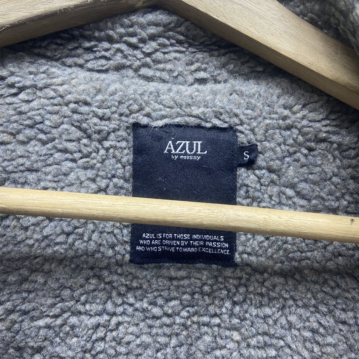 Japanese Brand Azul by Moussy Street Fashion Native Fleece Sherpa Jacket Size US S / EU 44-46 / 1 - 16 Thumbnail