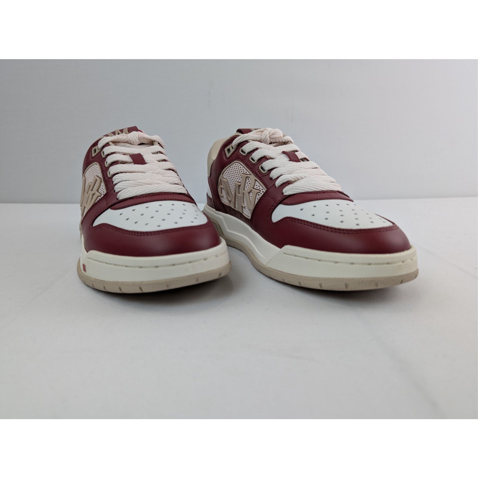 Amiri o1rshd1 Classic Low-Top Sneakers in Deep Red Size US 8 / EU 41 - 5 Thumbnail