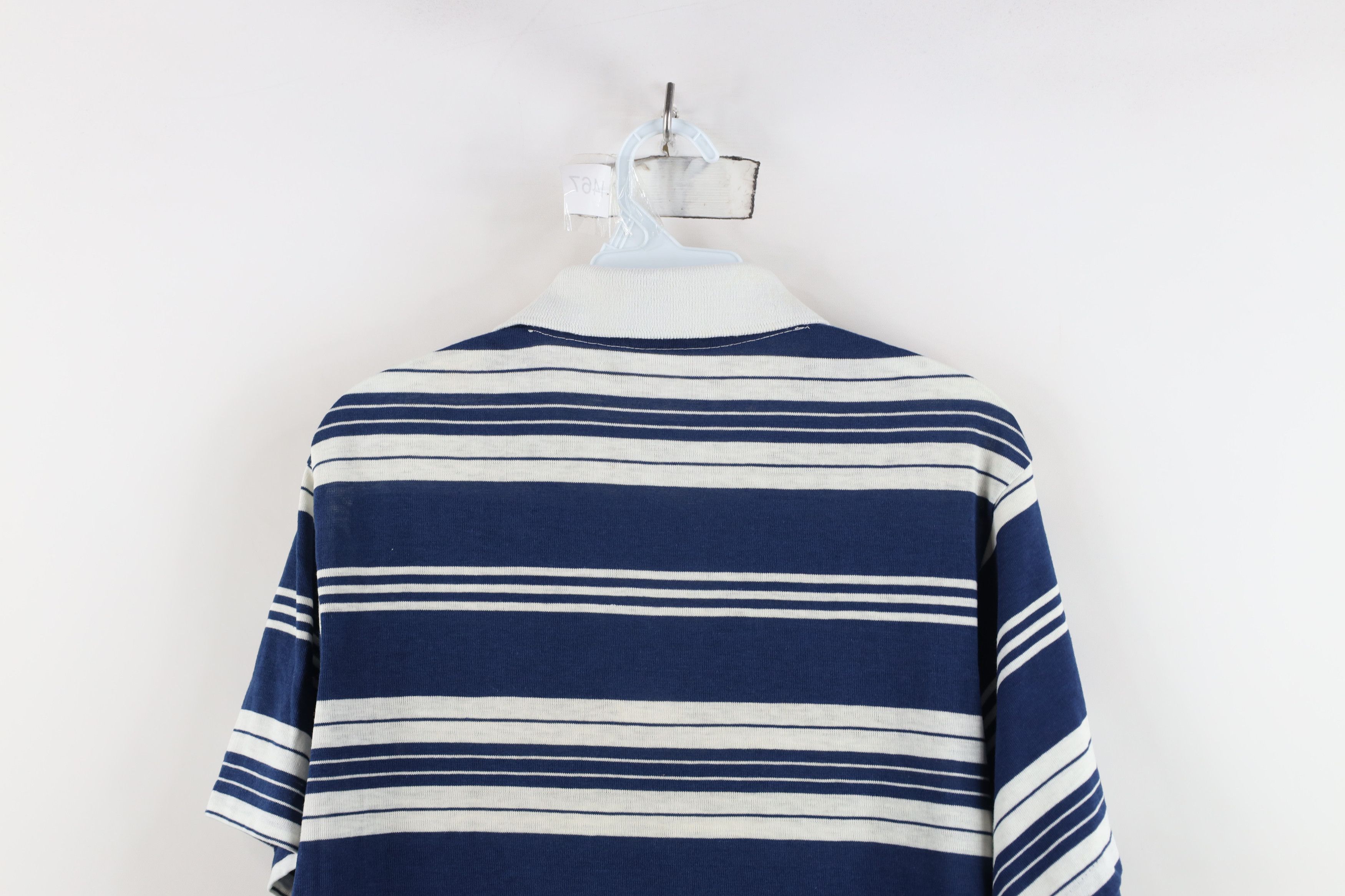 Vintage Vintage 70s Streetwear Block Knit Collared Golf Polo USA Size US M / EU 48-50 / 2 - 13 Thumbnail