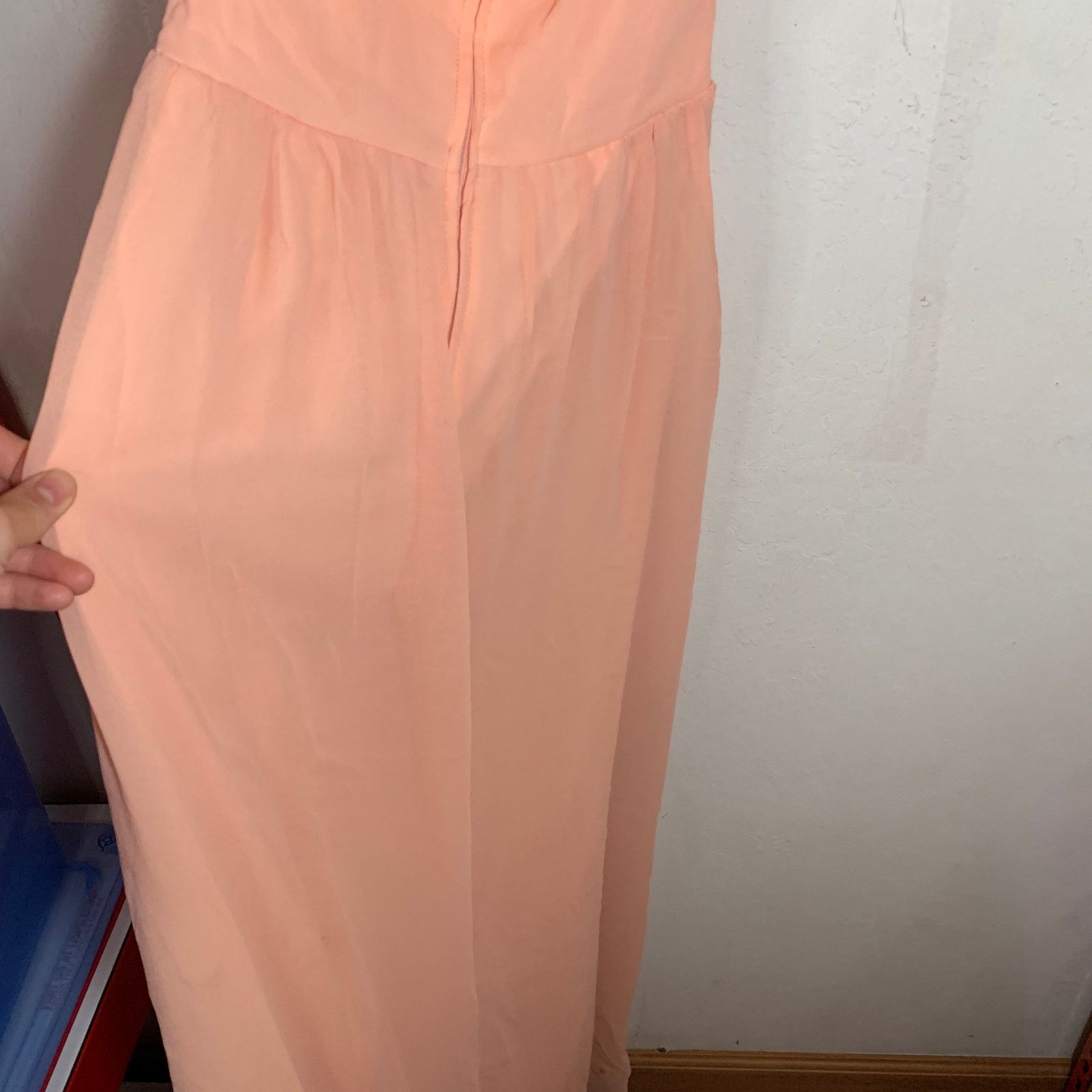 Other Lulus Women Long Orange Sleeveless Dress Size S Size S / US 4 / IT 40 - 9 Thumbnail
