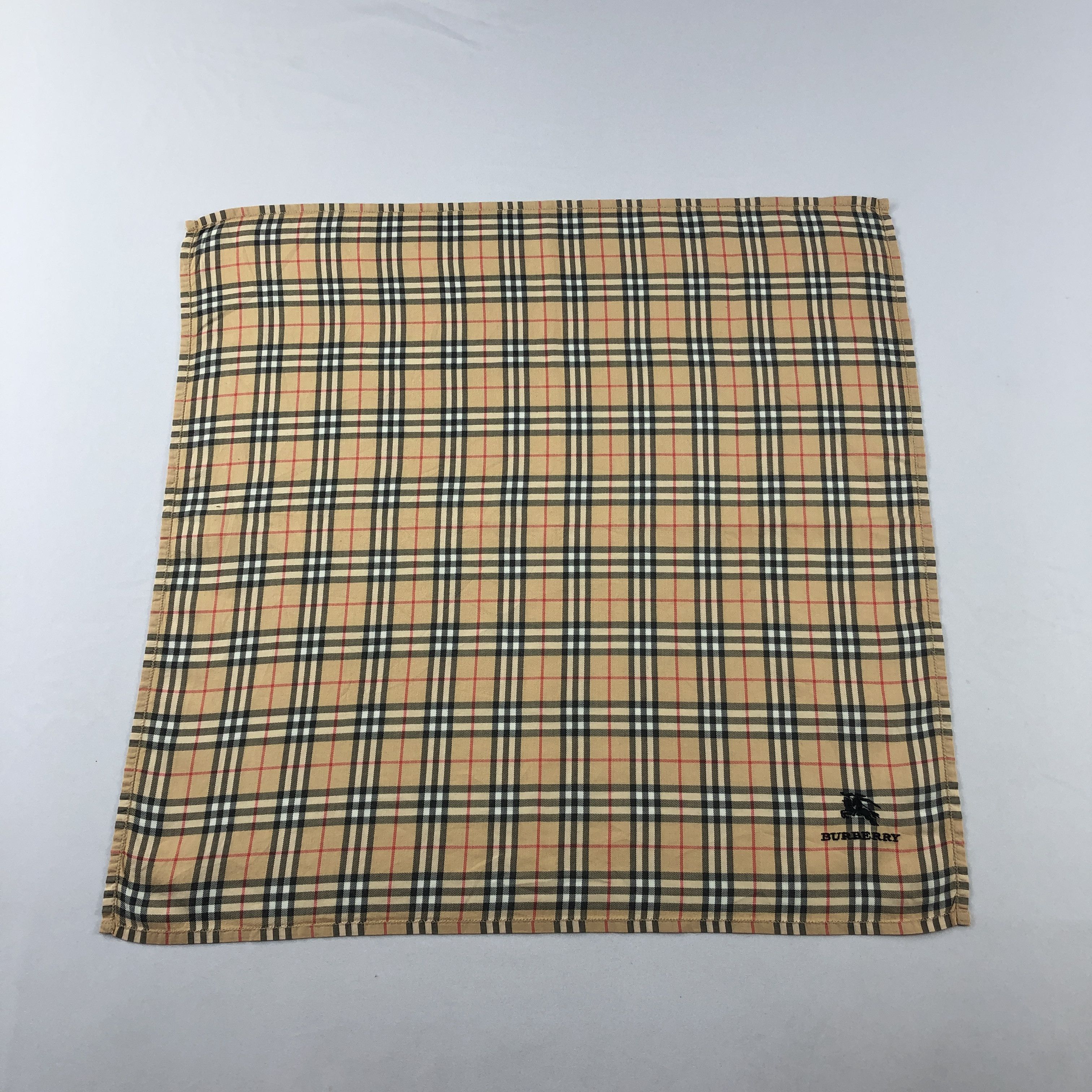 Burberry Burberry Handkerchief Neckerchief Bandana H3230 Size ONE SIZE - 1 Thumbnail