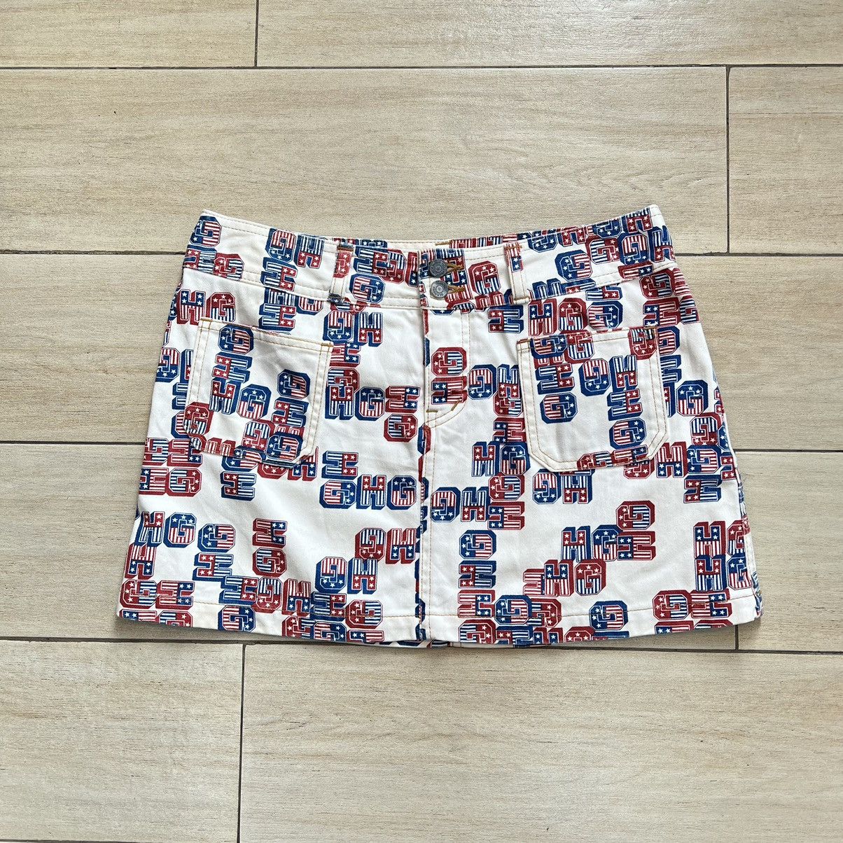 Hysteric Glamour Hysteric Glamour Monogram Printed Skirt Size 28" / US 6 / IT 42 - 1 Thumbnail