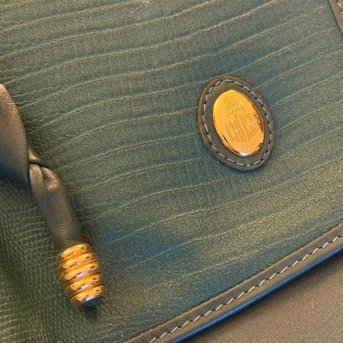 Mark Cross Mark Cross Olive Green Clutch Size ONE SIZE - 3 Thumbnail