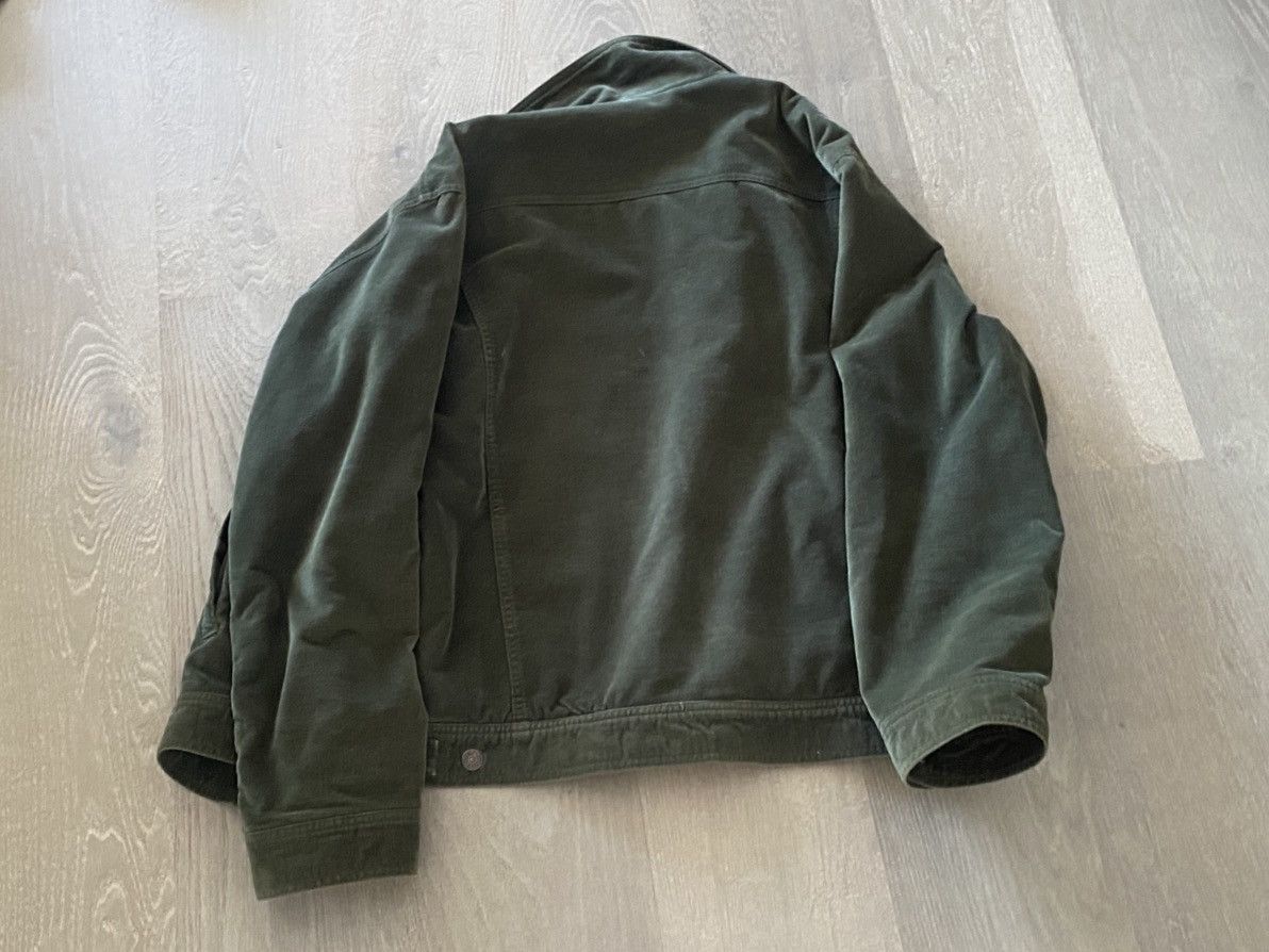 Other Moto Olive Trucker Jacket – Quilted Lining Size US L / EU 52-54 / 3 - 2 Thumbnail