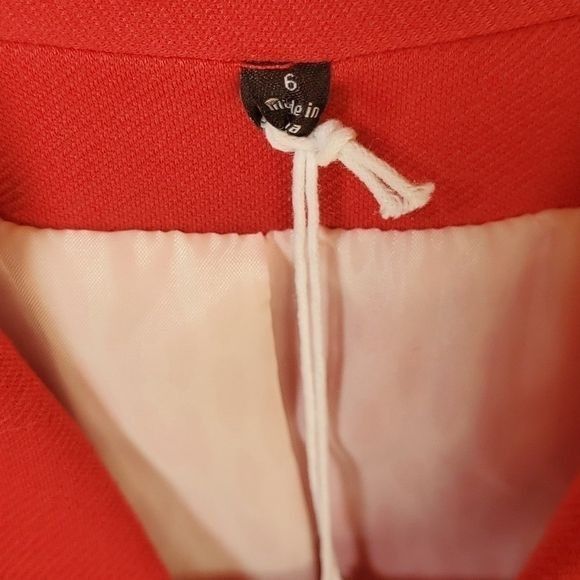 Vintage Cabi Beau Red Lined Long Slv Bow Closure Sz 6 Jacket Size M / US 6-8 / IT 42-44 - 4 Thumbnail