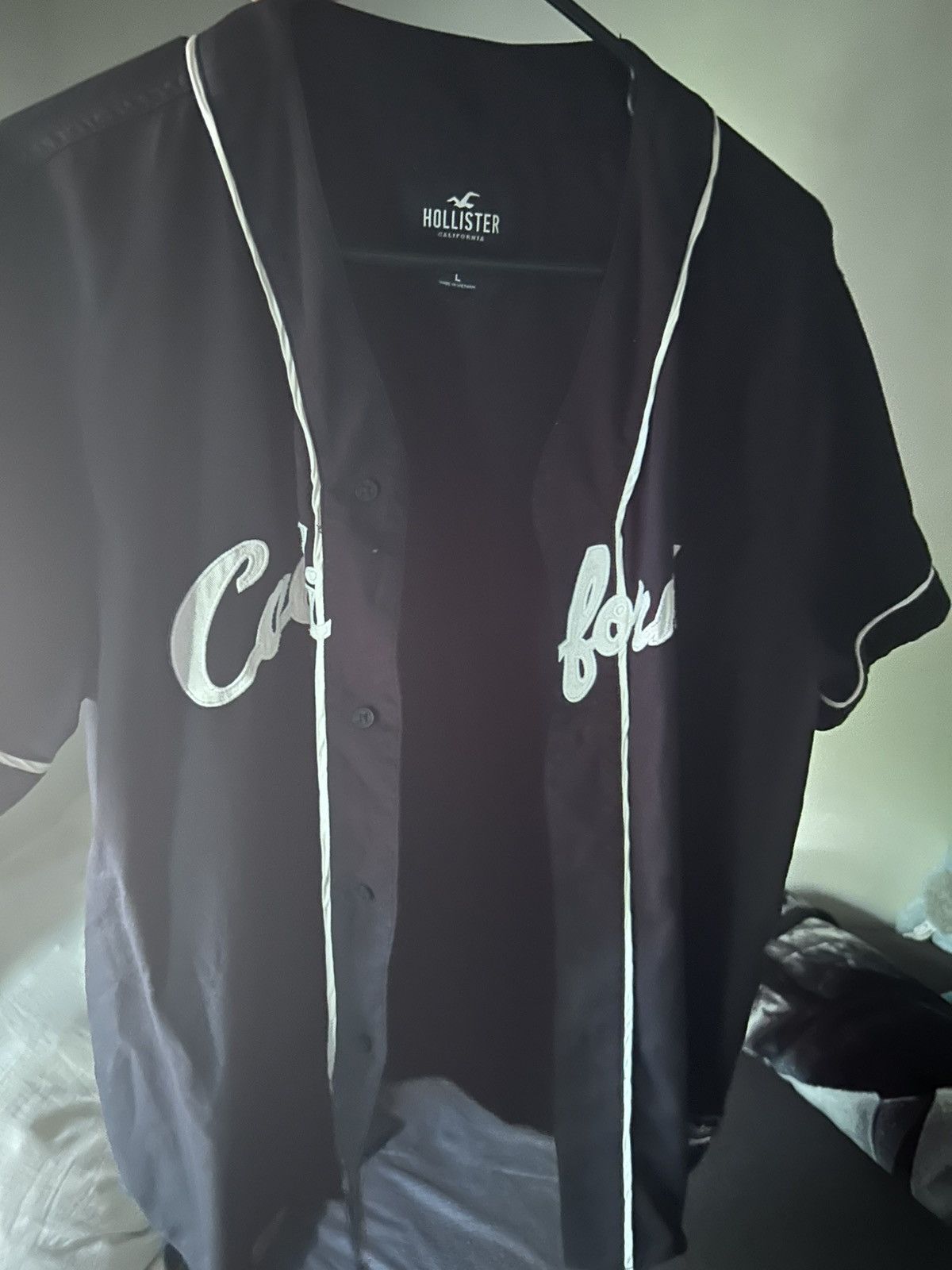Hollister Hollister California Baseball Jersey Shirt - Men’s Size L Size US L / EU 52-54 / 3 - 2 Thumbnail