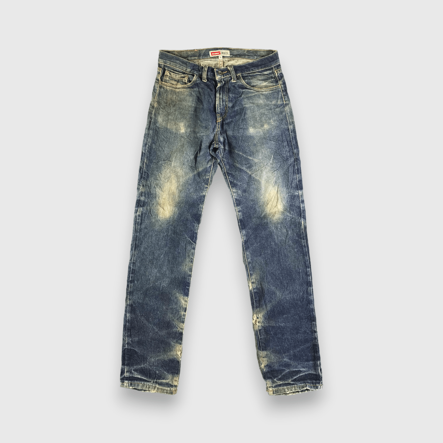 Vintage Vintage Blue Wash XLarge Jeans-J3945 Size US 33 - 1 Thumbnail