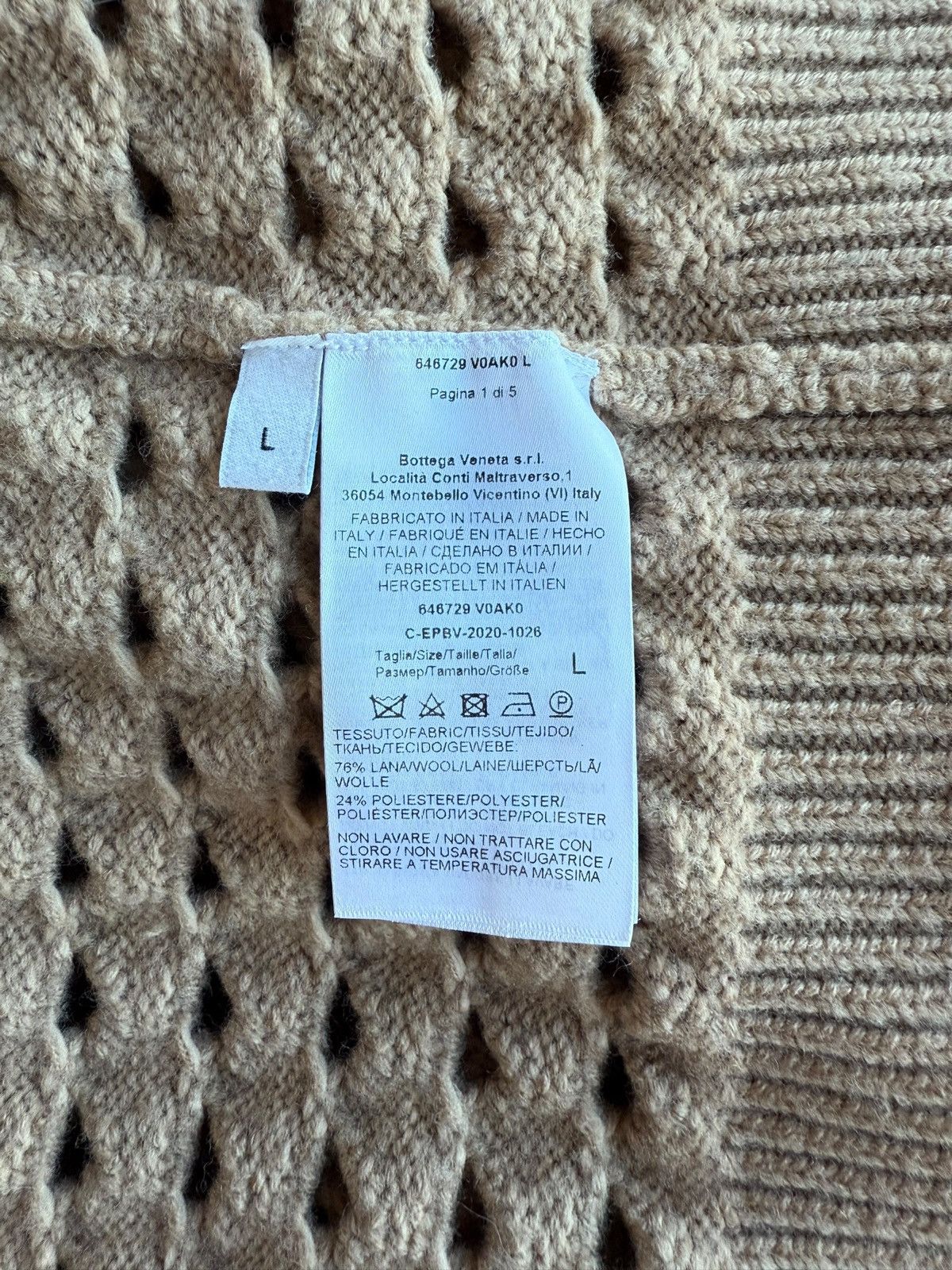 Bottega Veneta Bottega Veneta Open-Knit Crewneck Jumper Size L / US 10 / IT 46 - 5 Thumbnail