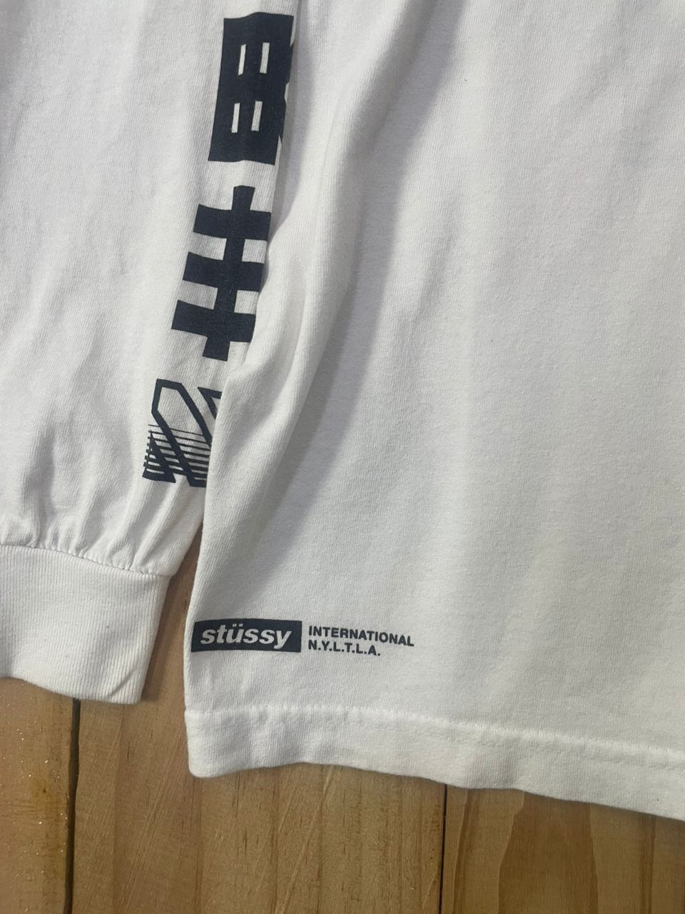 Stussy × Vintage Vintage Stussy Japanese hype style longsleeve Tshirt Size US L / EU 52-54 / 3 - 8 Thumbnail