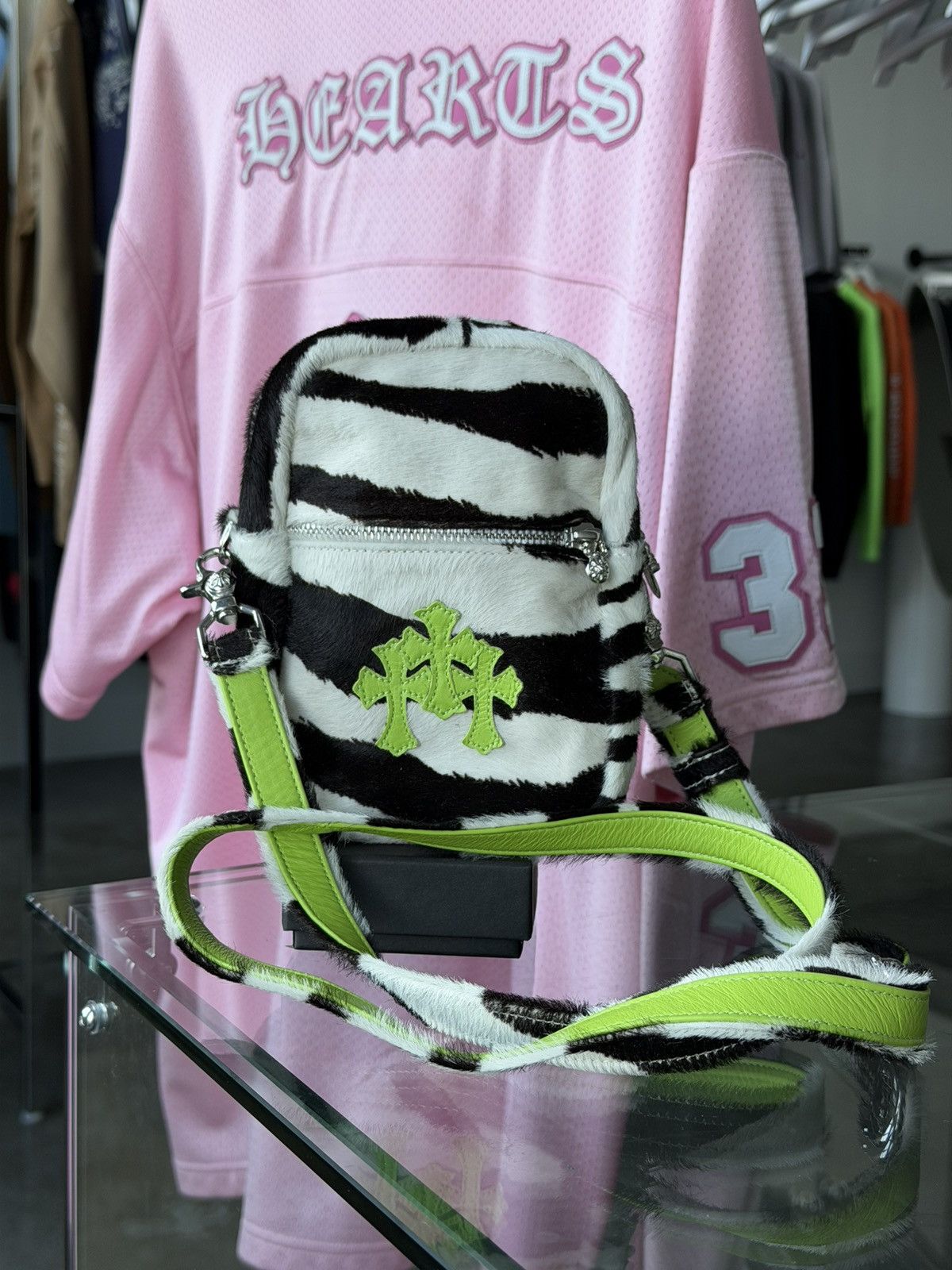 Chrome Hearts Chrome Hearts Zebra Taka Bag NEW Size ONE SIZE - 1 Thumbnail