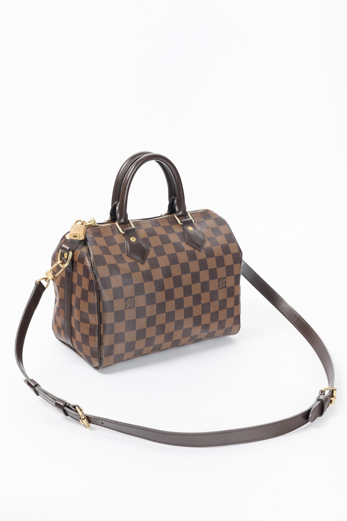 Louis Vuitton Louis Vuitton Speedy Bandouliere NM 25 Damier Canvas Handbag Size ONE SIZE - 6 Thumbnail