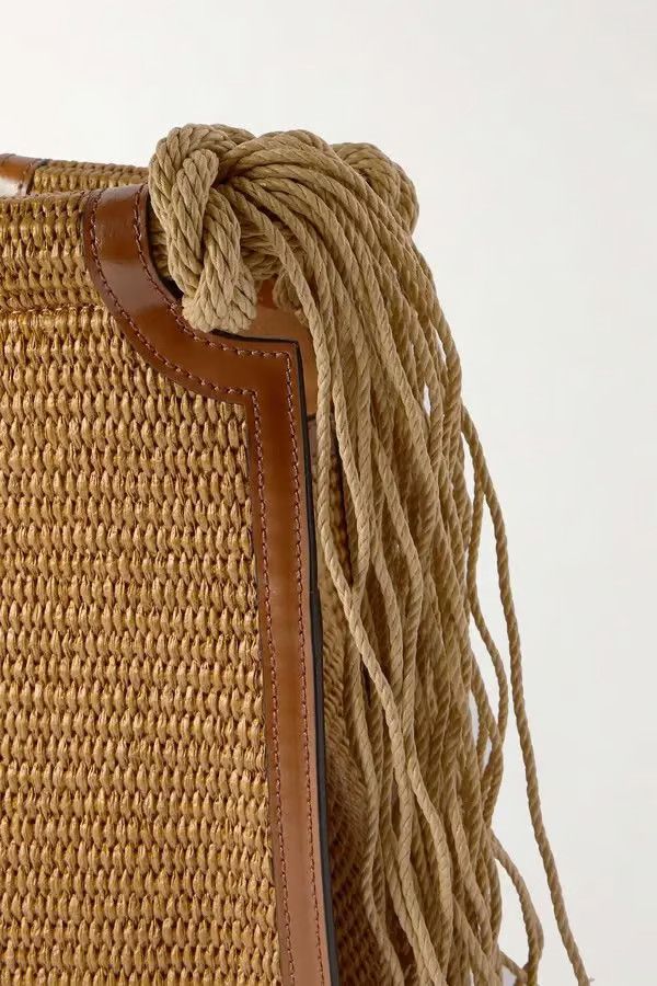 Marni oc11z0525 Size: OS/ Raffia Tote Bag in Brown Size ONE SIZE - 4 Thumbnail