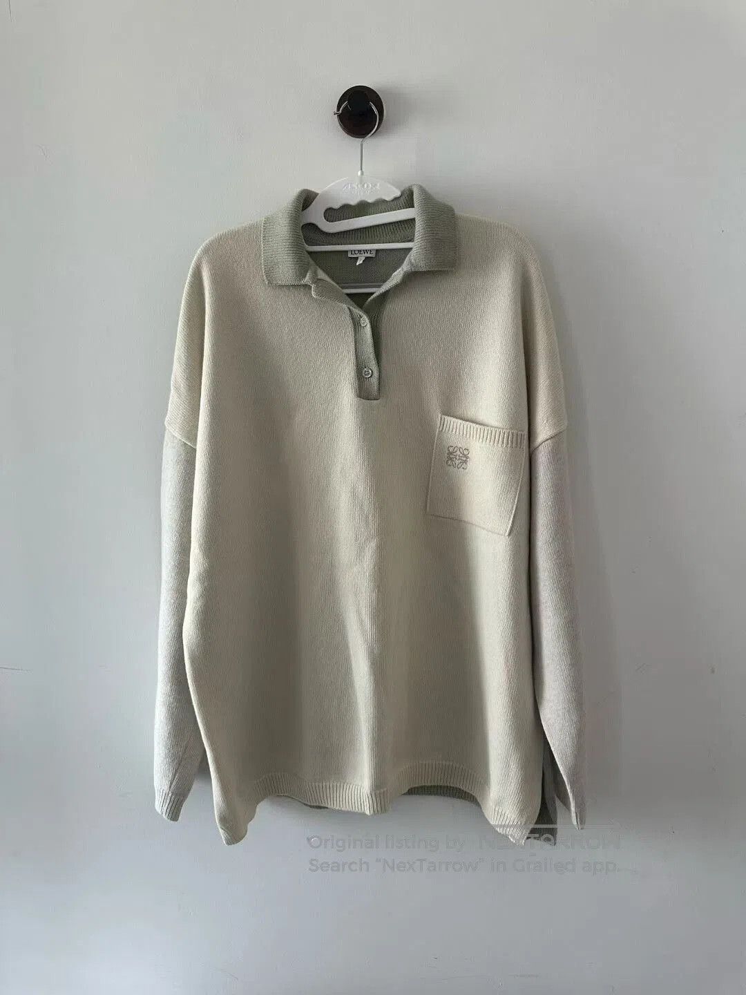 Loewe loewe color-block wool polo shirt. Size US M / EU 48-50 / 2 - 1 Thumbnail