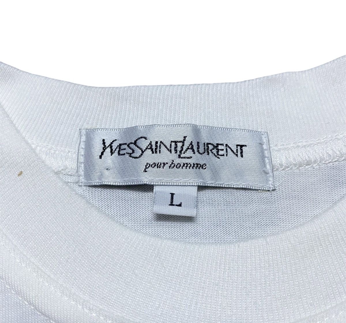 Yves Saint Laurent Rare‼️🔥YSL Pour Homme T-Shirt Size US M / EU 48-50 / 2 - 5 Thumbnail