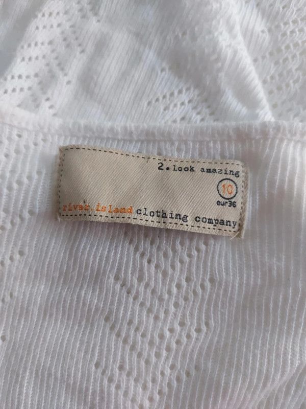 Vintage Vintage 3/4 sleeve top Size M / US 6-8 / IT 42-44 - 6 Thumbnail