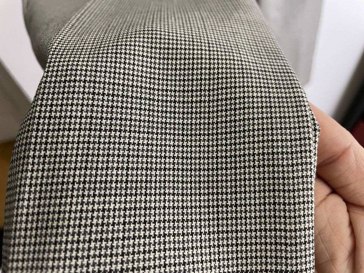 Dior × Hedi Slimane Houndstooth Wool Trousers Size US 29 - 5 Thumbnail