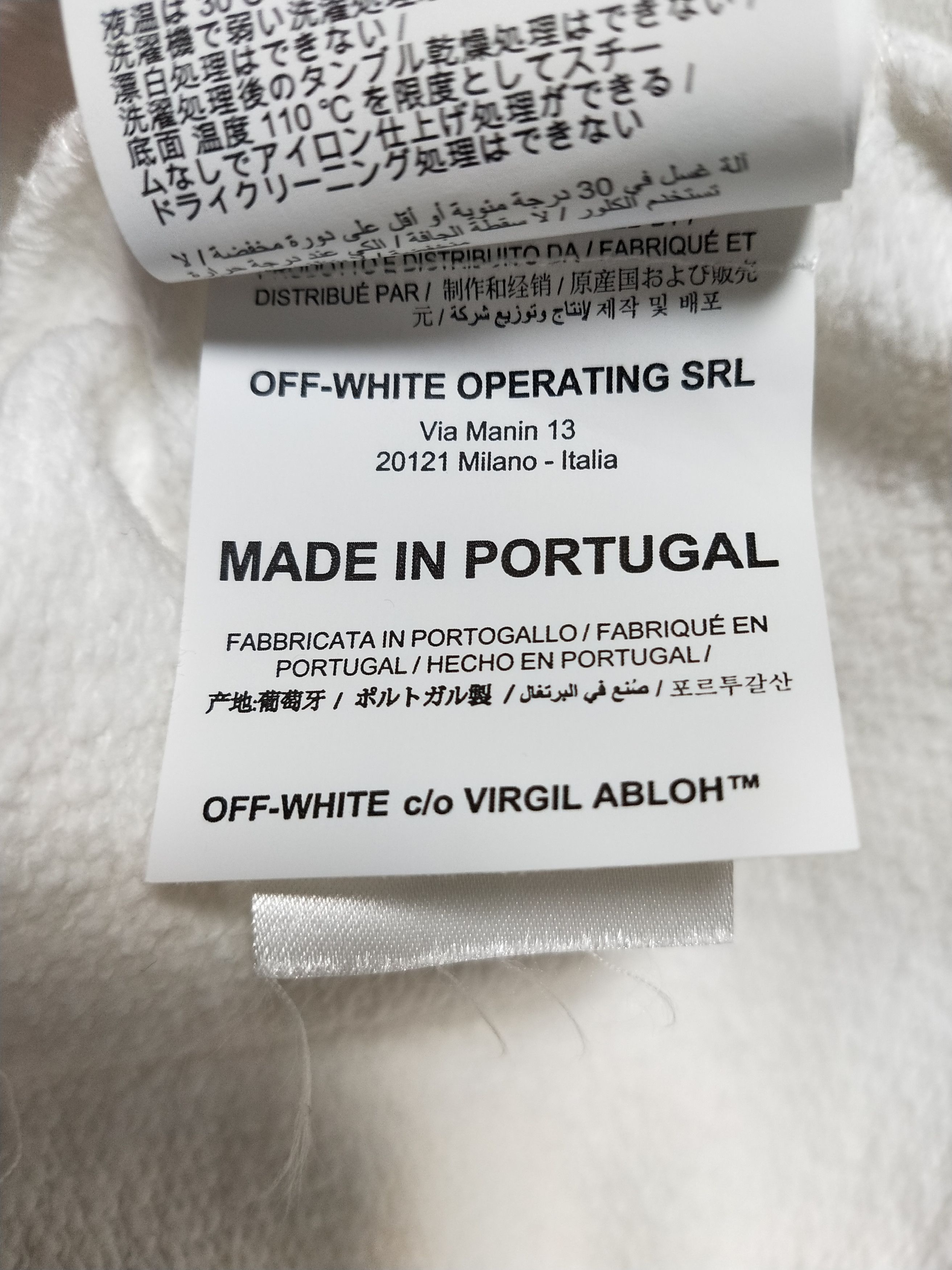 Off-White Acrylic Arrow Sweatshirt Size US M / EU 48-50 / 2 - 8 Thumbnail