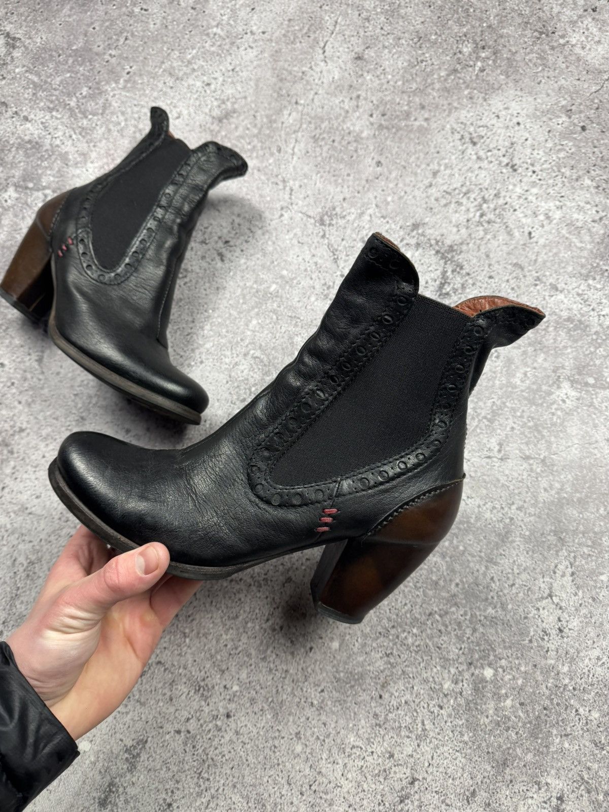 A.S.98 A.S. 98 Airstep Leather Avant Garde Boots Rick Owens Style Size US 9 / IT 39 - 5 Thumbnail
