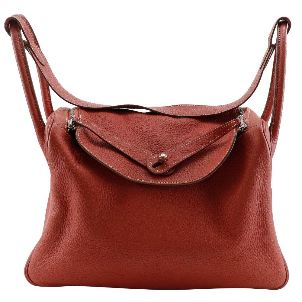 Hermes Hermes Lindy Togo 2way bag Leather Handbag Stamp O (2011) DUTY FREE for USA