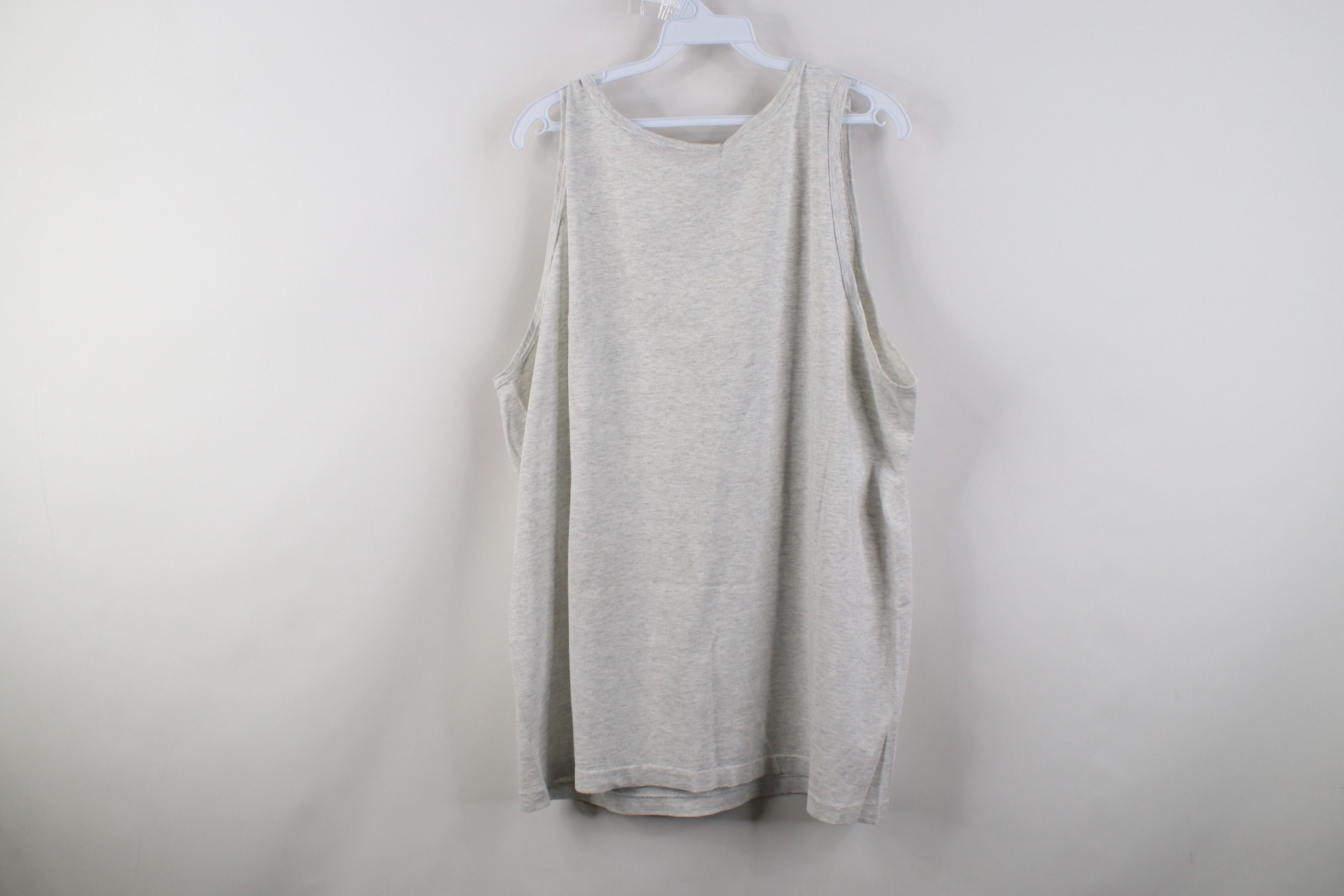 Vintage Vintage 90s Devils Tower Wyoming Tank Top T-Shirt Gray USA Size US XL / EU 56 / 4 - 12 Thumbnail