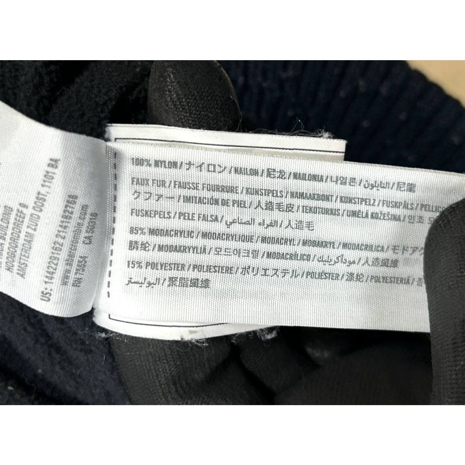 Abercrombie & Fitch Abercrombie & Fitch Jacket Womens Small Blue Insulated Full Zip Size S / US 4 / IT 40 - 4 Thumbnail